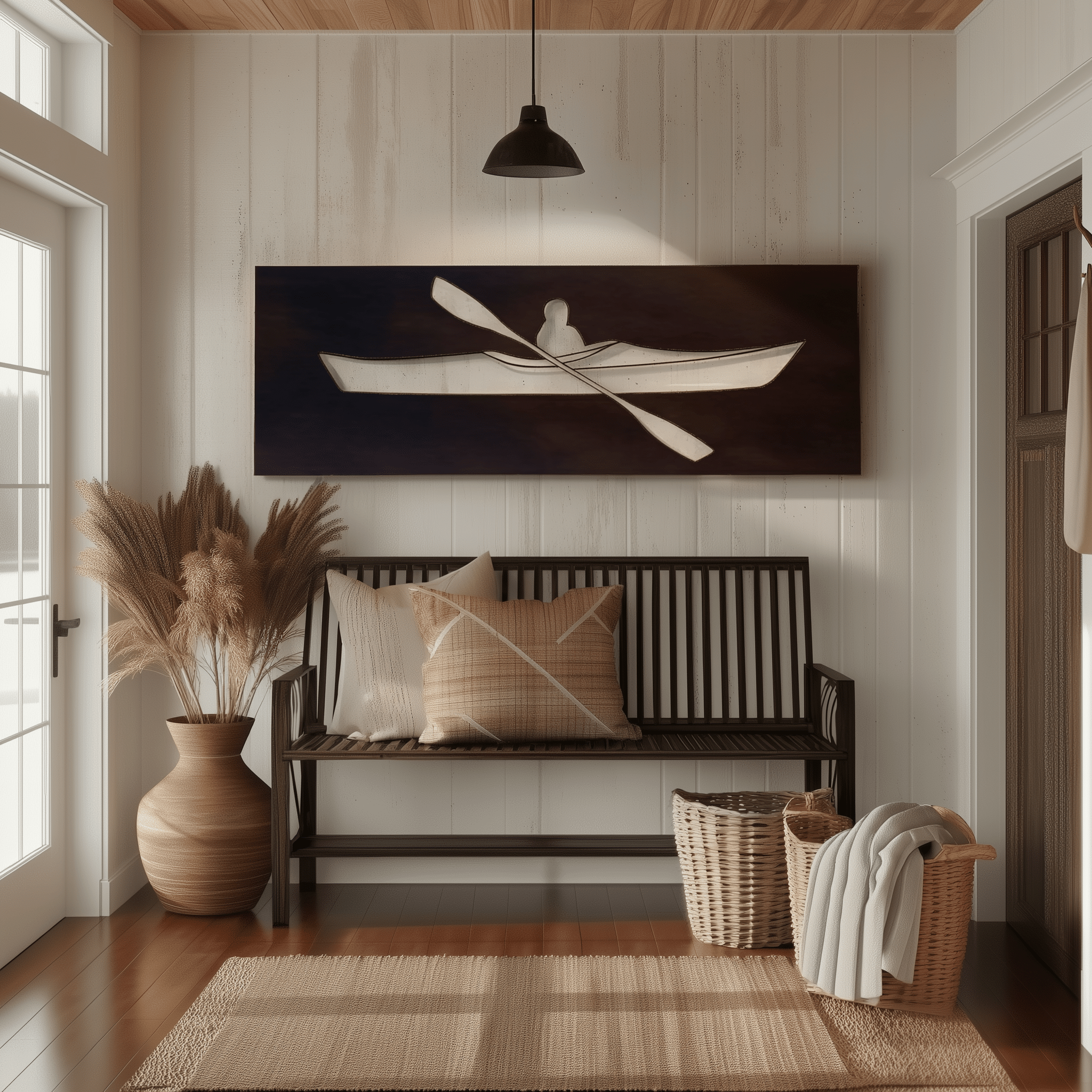 The Crossing Paddle - Metal Wall Art - Benton Lane Home - Anthem Classic