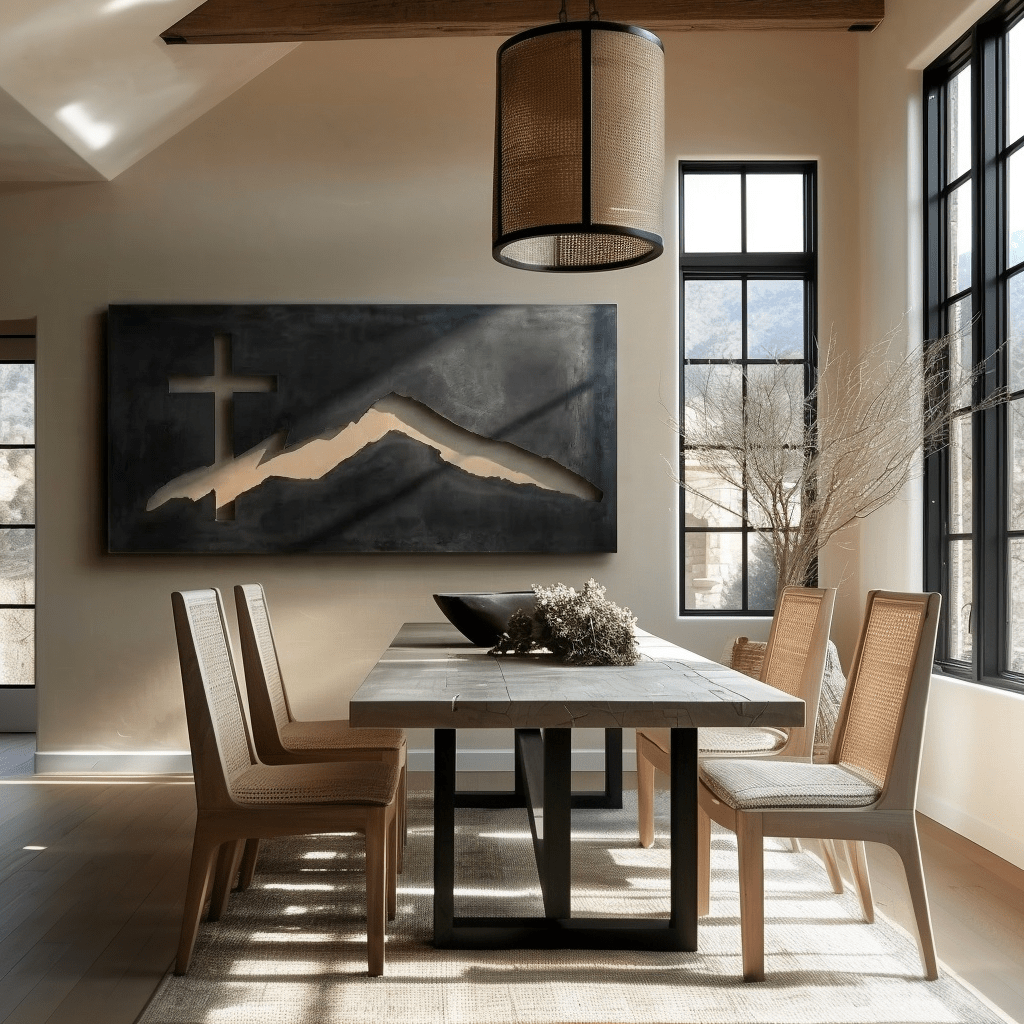 The Crossline - Metal Wall Art - Benton Lane Home - Anthem Classic