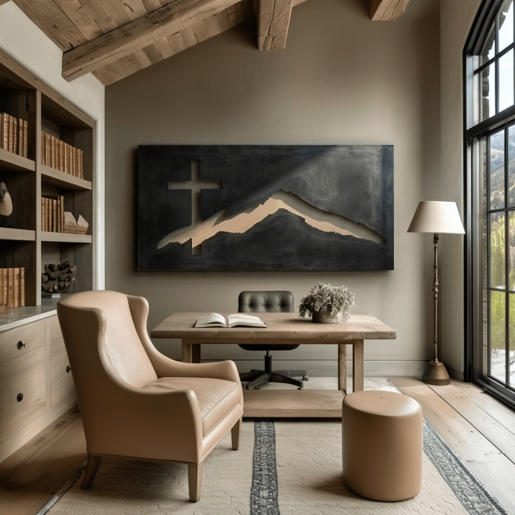 The Crossline - Metal Wall Art - Benton Lane Home - Anthem Classic