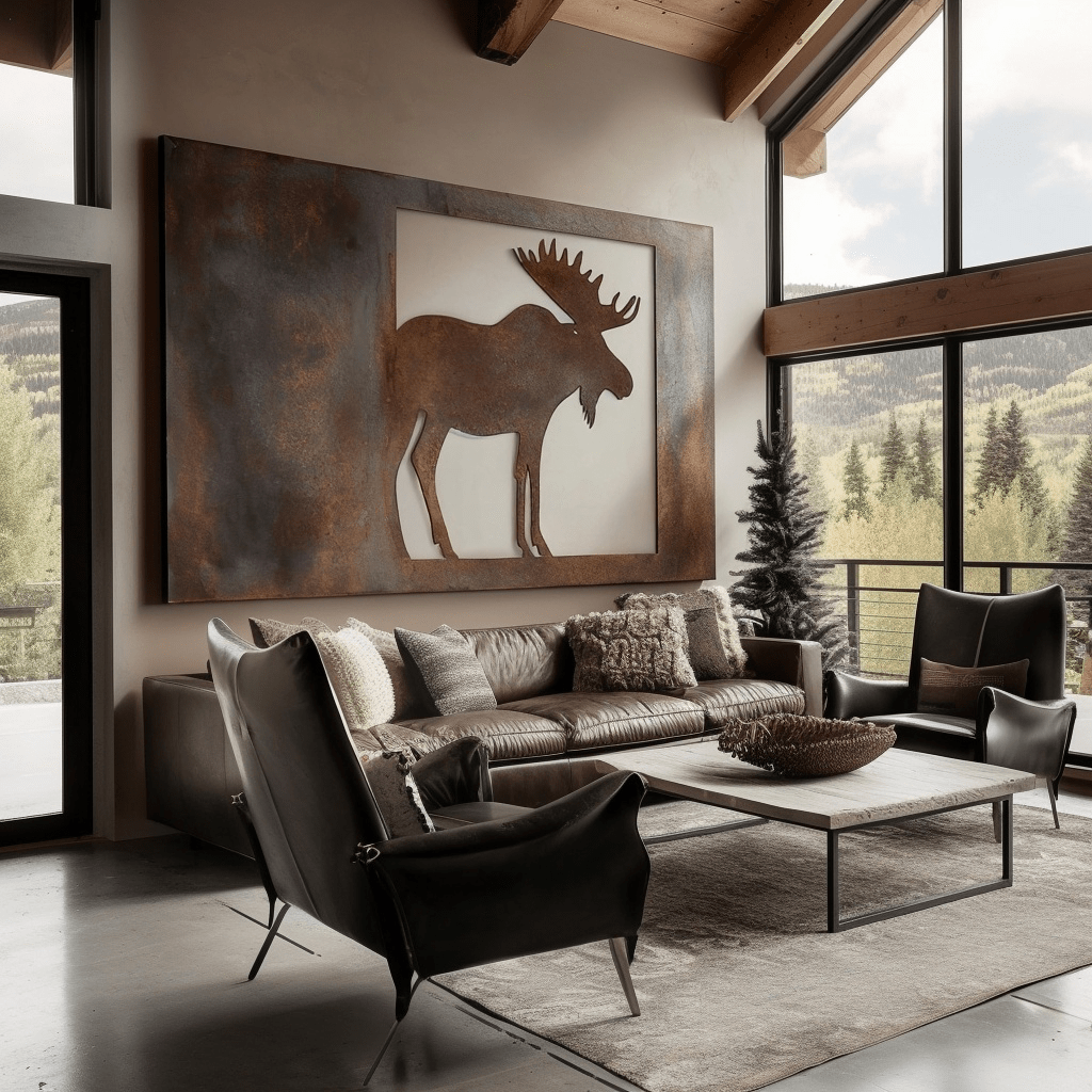 The Crownbull - Metal Wall Art - Benton Lane Home - Anthem Classic