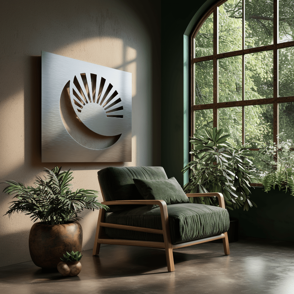 The Daybreak - Metal Wall Art - Benton Lane Home - Carbon Designs