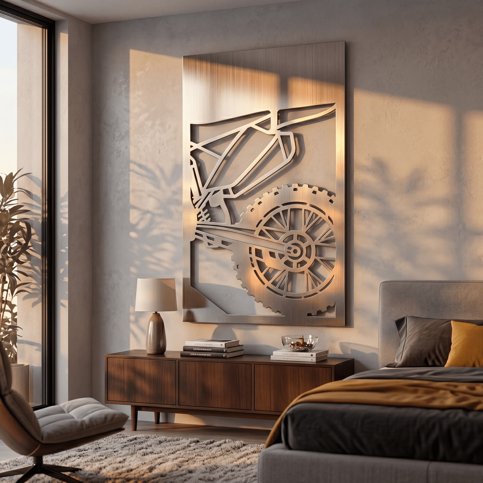 The Dirt Bike - Metal Wall Art - Benton Lane Home - Carbon Designs