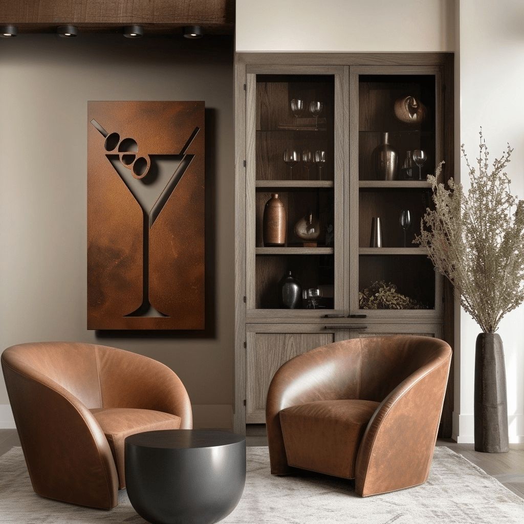 The Dirty Martini - Metal Wall Art - Benton Lane Home - Anthem Classic