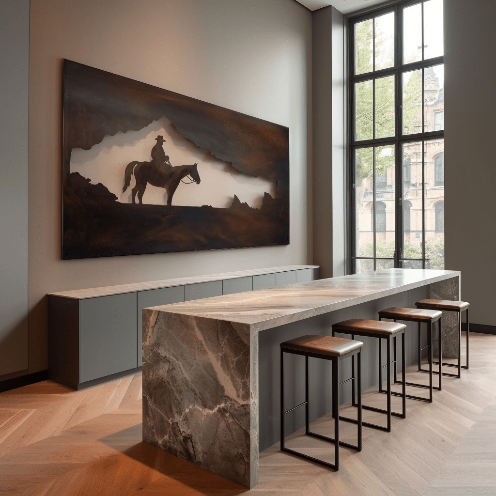 The Divide - Metal Wall Art - Benton Lane Home - Anthem Classic
