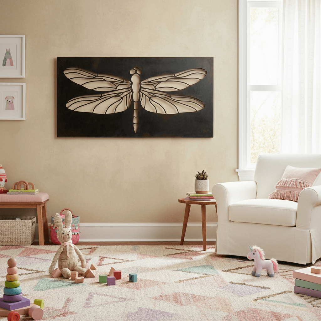 The Dragonfly - Metal Wall Art - Forge - Benton Lane Home - Anthem Classic