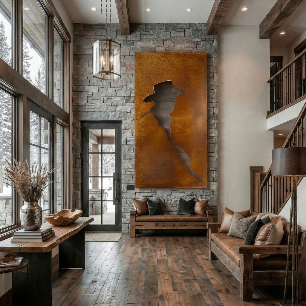 The Drifter - Metal Wall Art - Oxide - Benton Lane Home - Anthem Classic