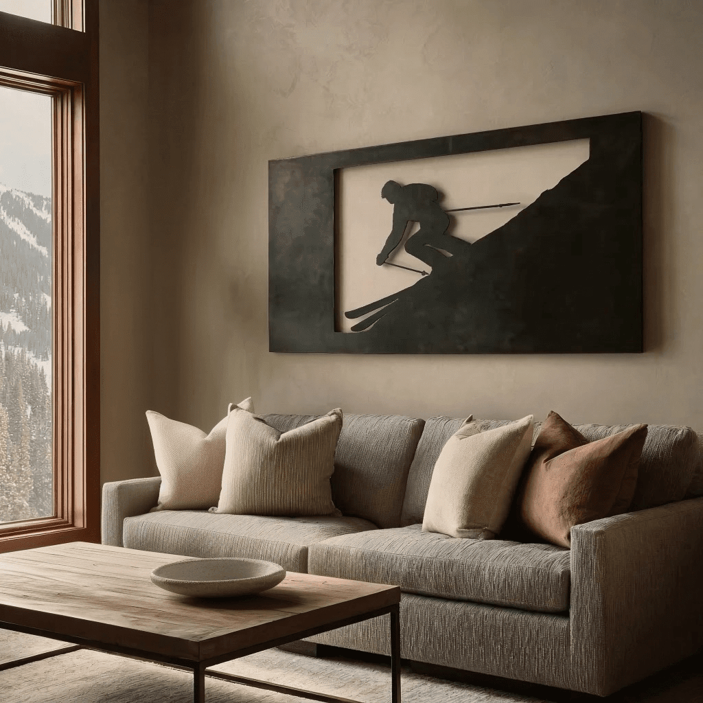 The Dropline - Metal Wall Art - Benton Lane Home - Anthem Classic
