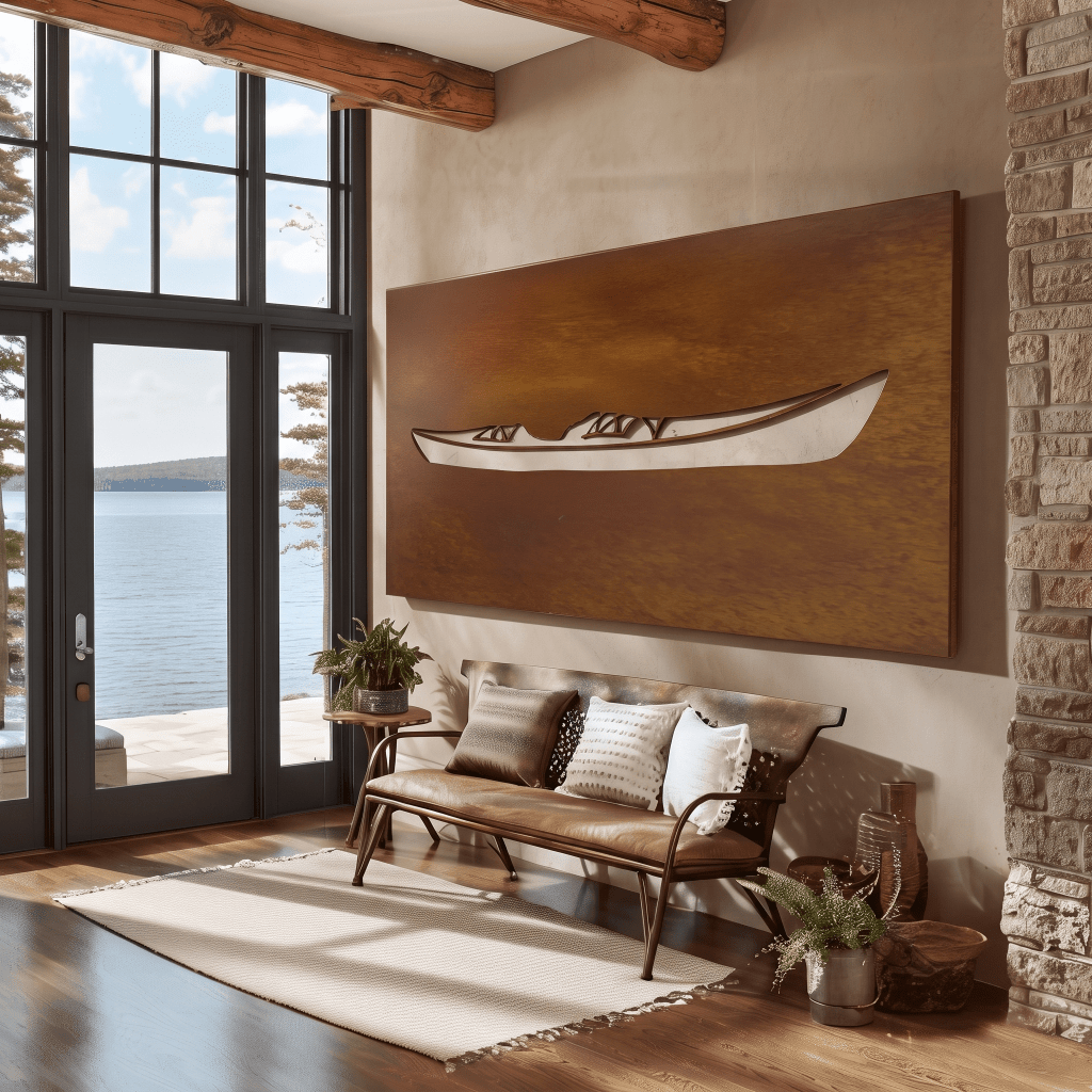 The Eddyline - Metal Wall Art - Oxide - Anthem Classic