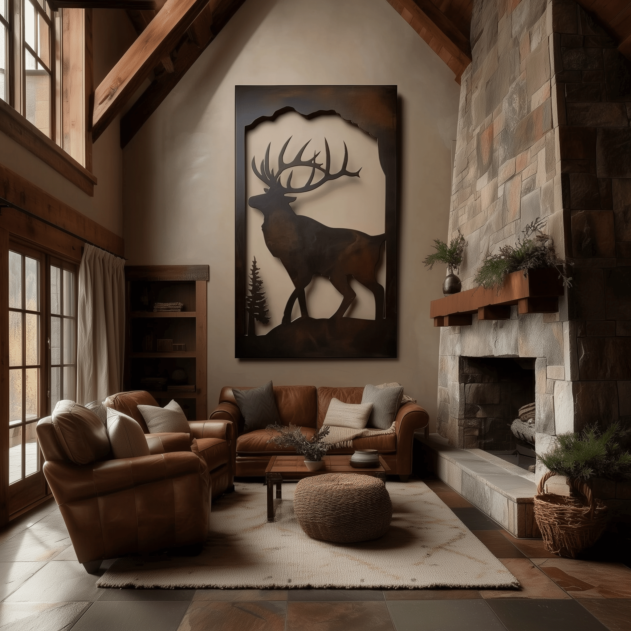 The Elk - Metal Wall Art - Benton Lane Home - Anthem Classic