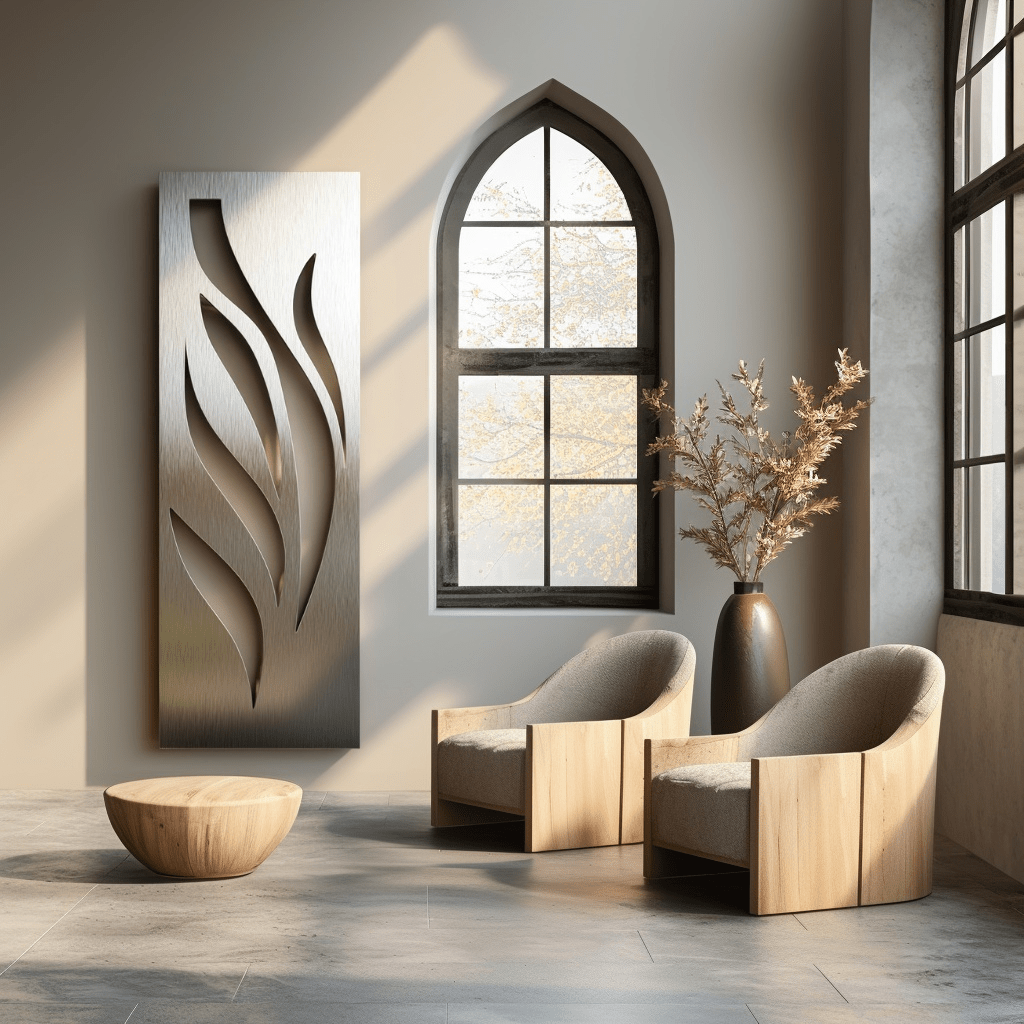 The Ember - Metal Wall Art - Benton Lane Home - Carbon Designs