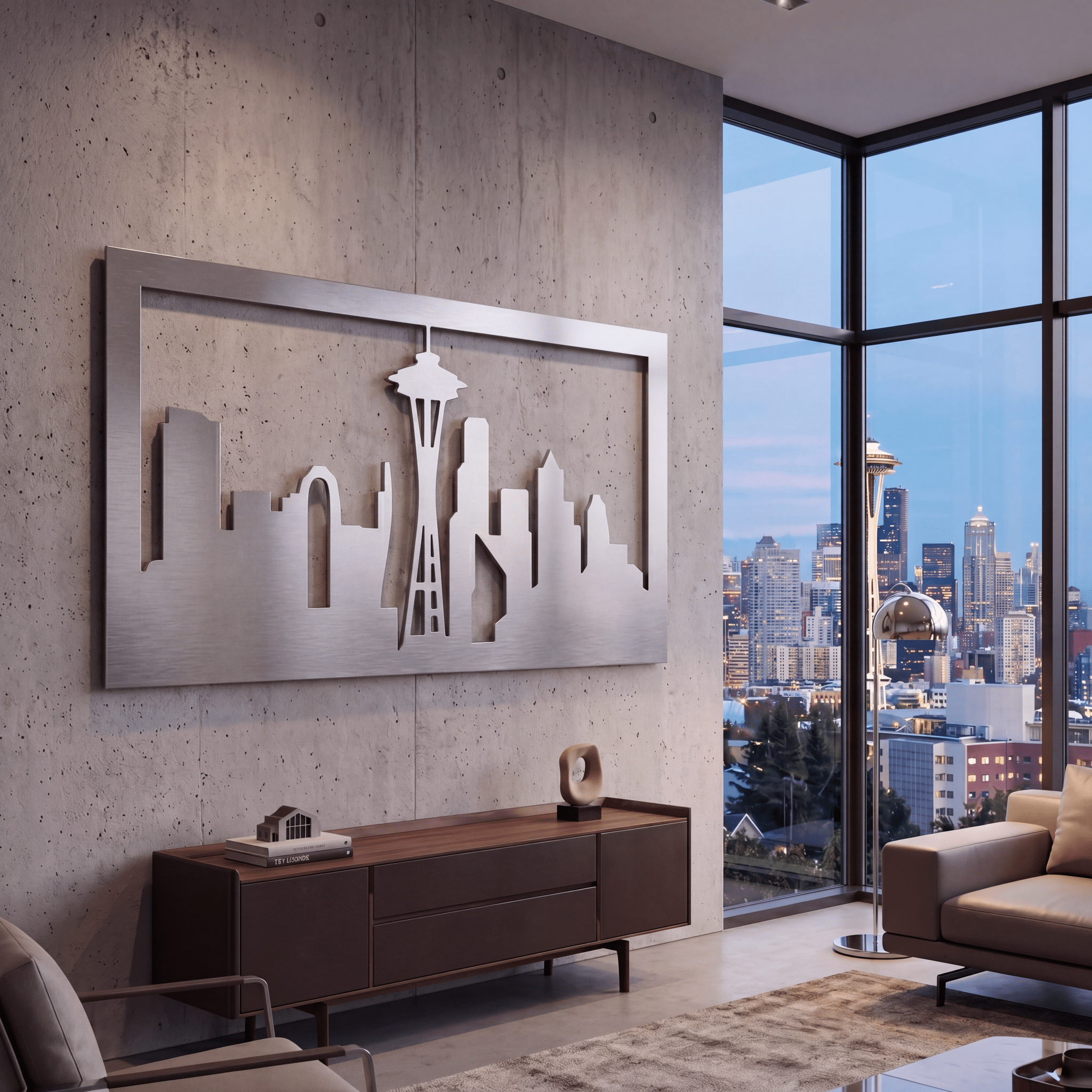 The Emerald City - Metal Wall Art - Benton Lane Home - Carbon Designs