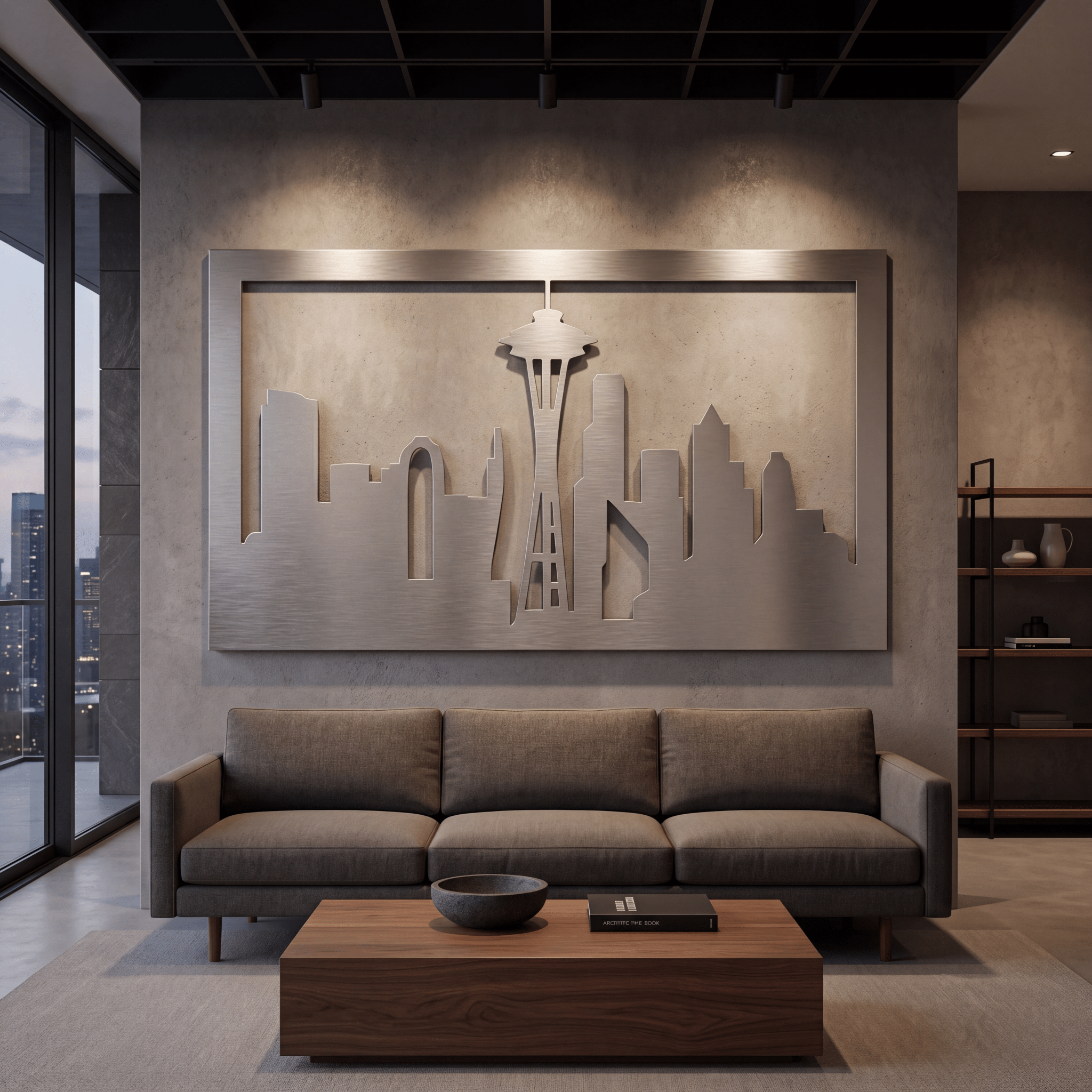 The Emerald City - Metal Wall Art - Benton Lane Home - Carbon Designs