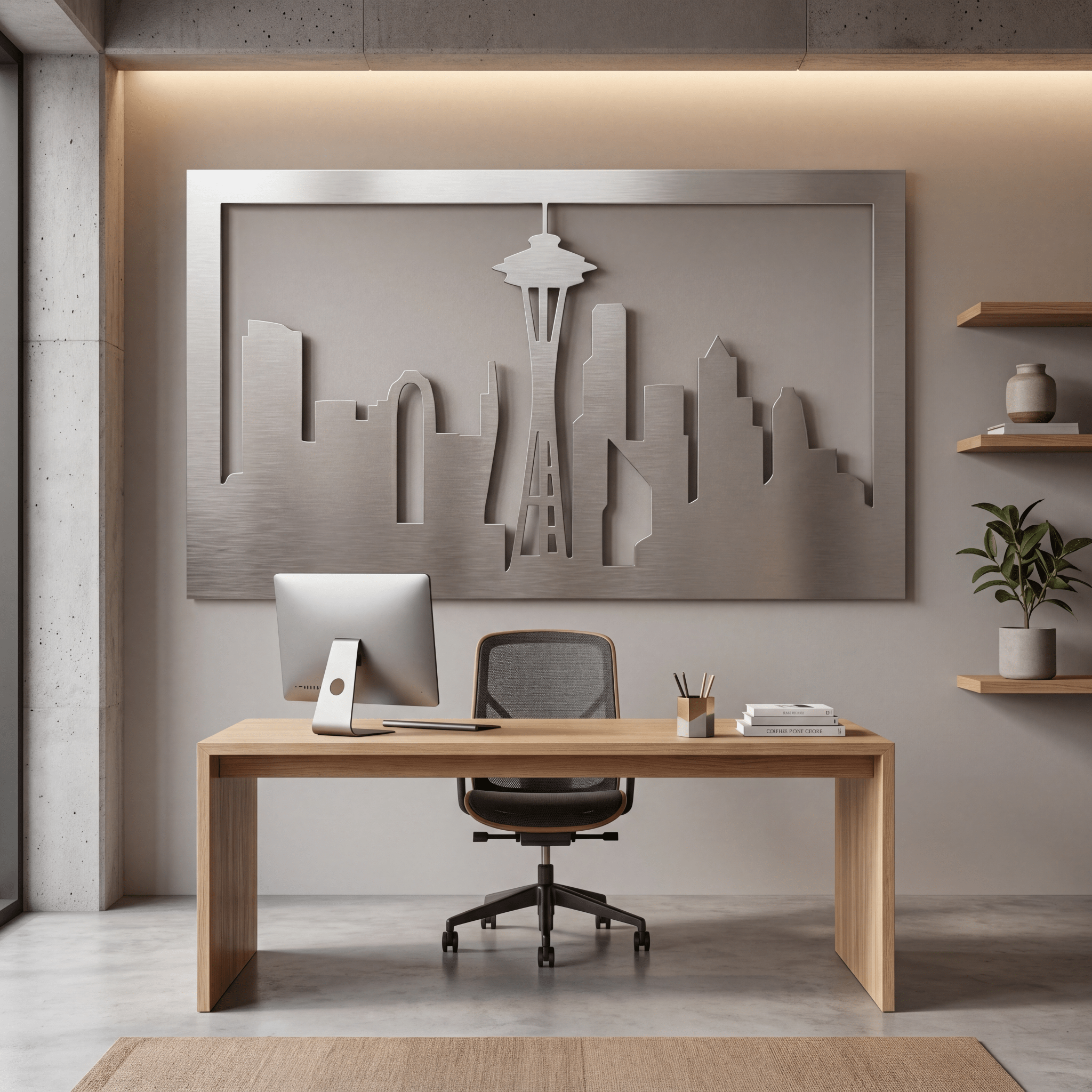 The Emerald City - Metal Wall Art - Benton Lane Home - Carbon Designs