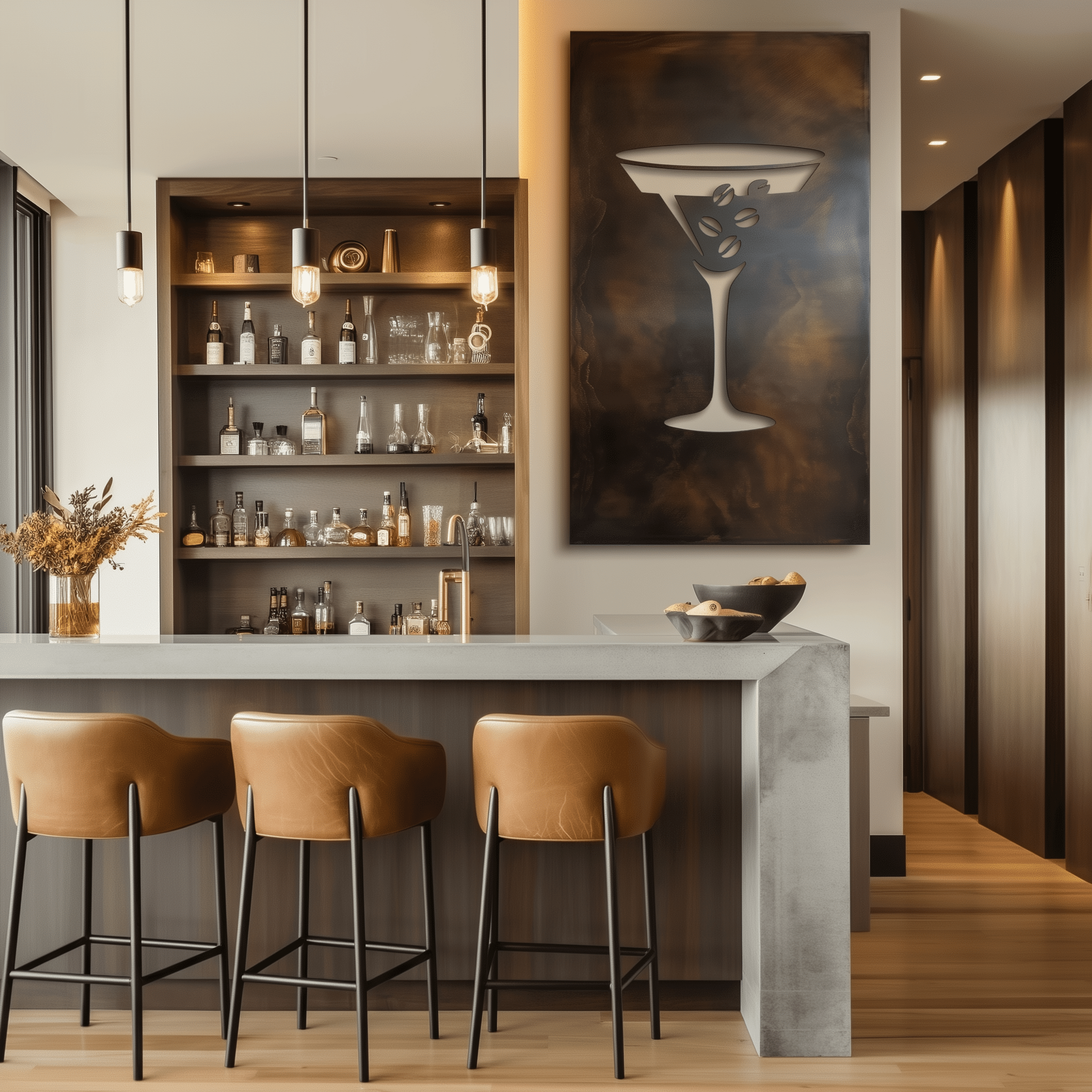 The Espresso Martini - Metal Wall Art - Benton Lane Home - Anthem Classic