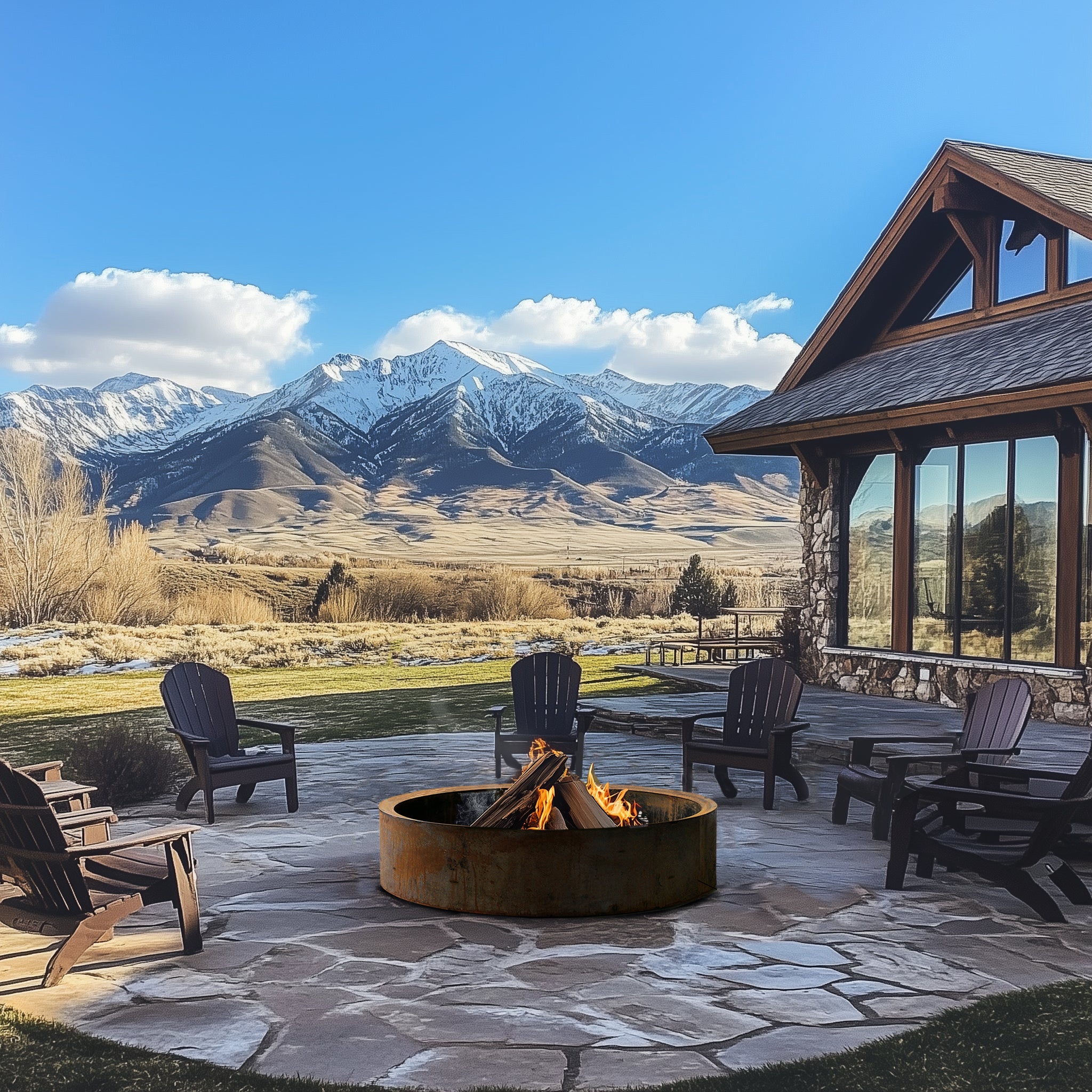 The Everett Firepit - Benton Lane Home - Anthem Classic