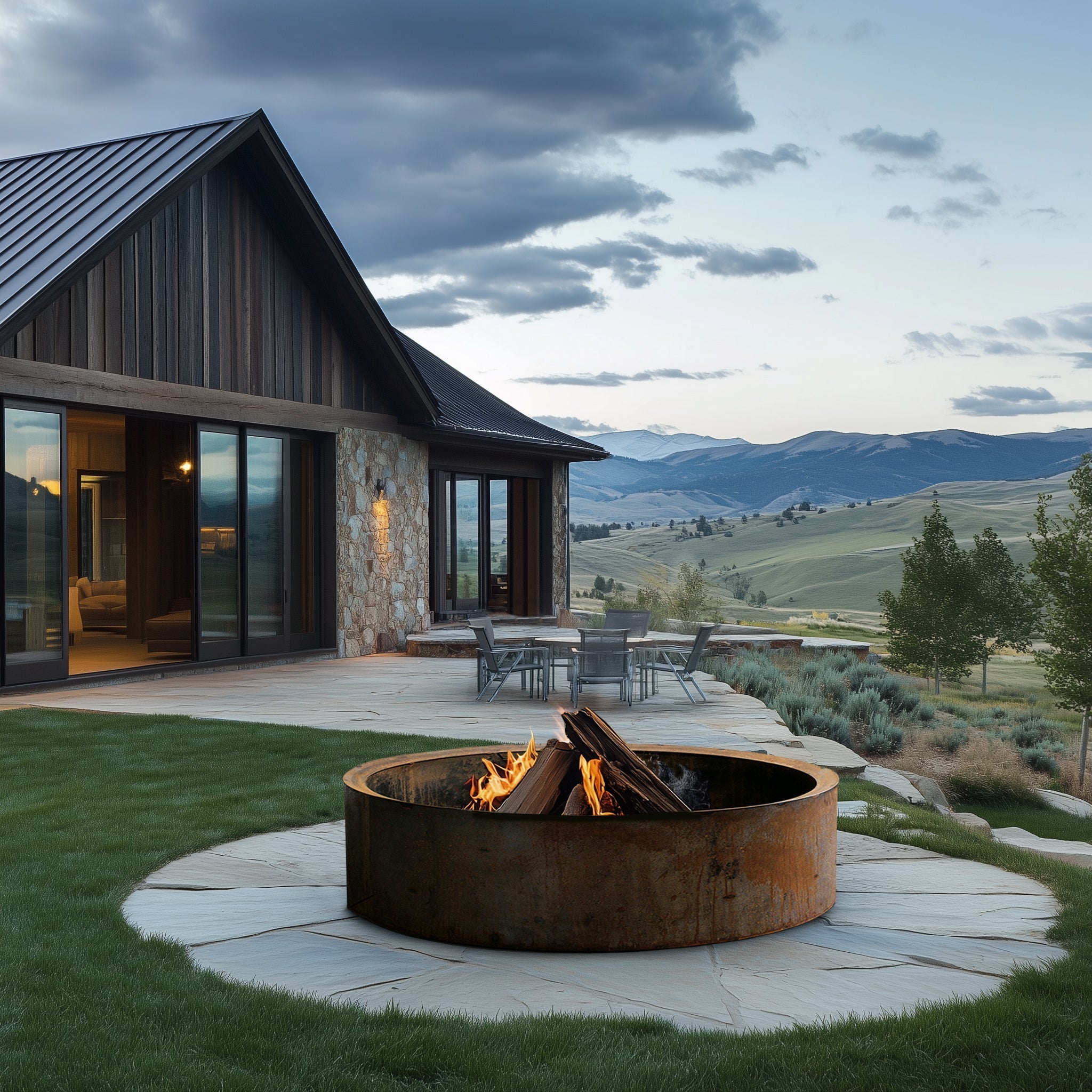 The Everett Firepit - Benton Lane Home - Anthem Classic