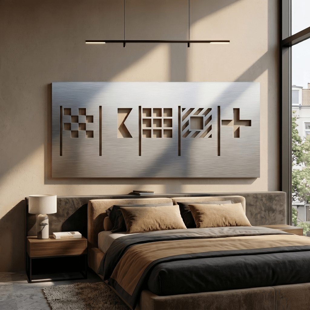 The Flag Code - Metal Wall Art - Benton Lane Home - Carbon Designs