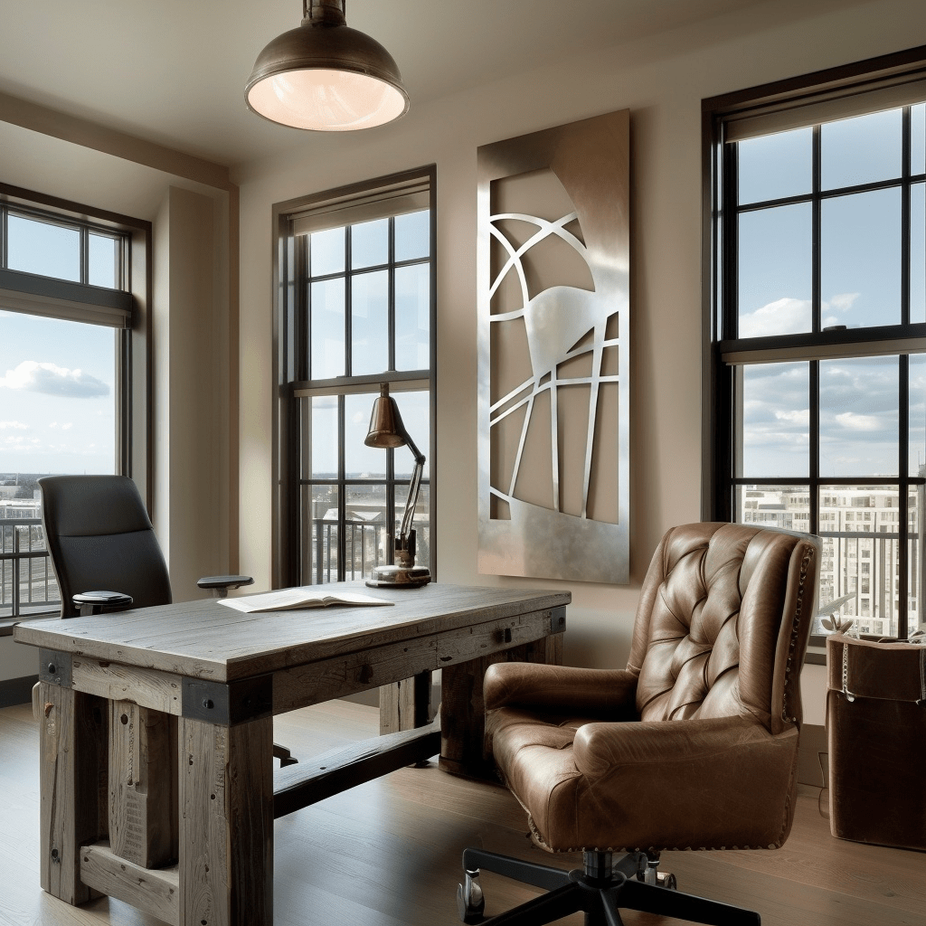 The Flagship - Metal Wall Art - Benton Lane Home - Carbon Designs