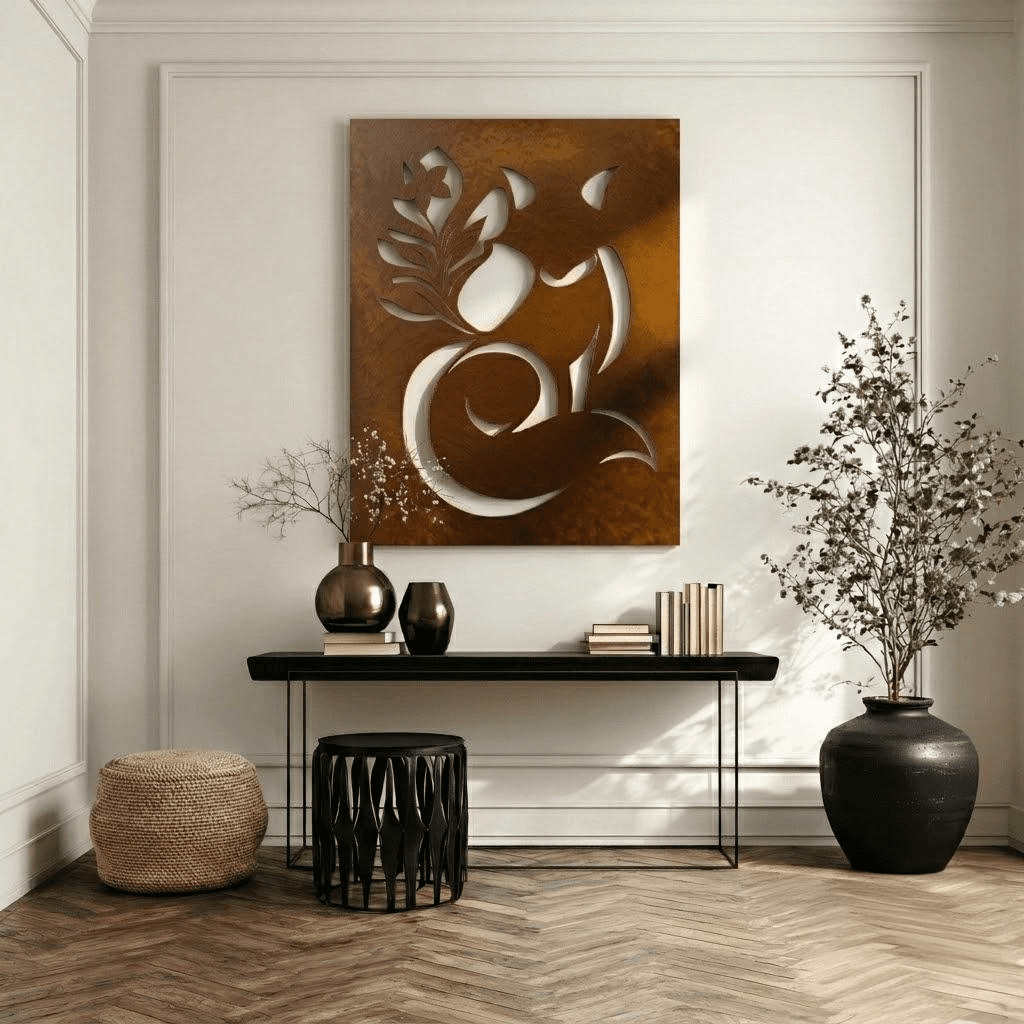 The Floral Fox - Metal Wall Art - Benton Lane Home - Anthem Classic