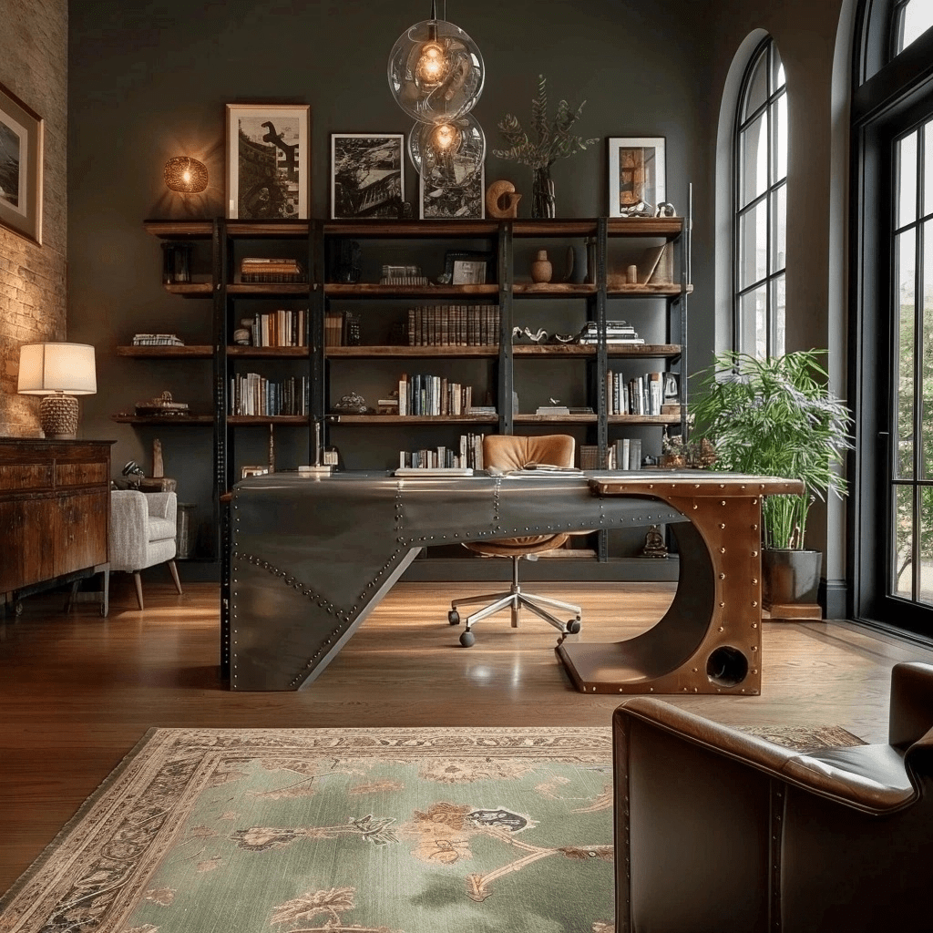 The Flyaway Desk - Benton Lane Home - Carbon Designs