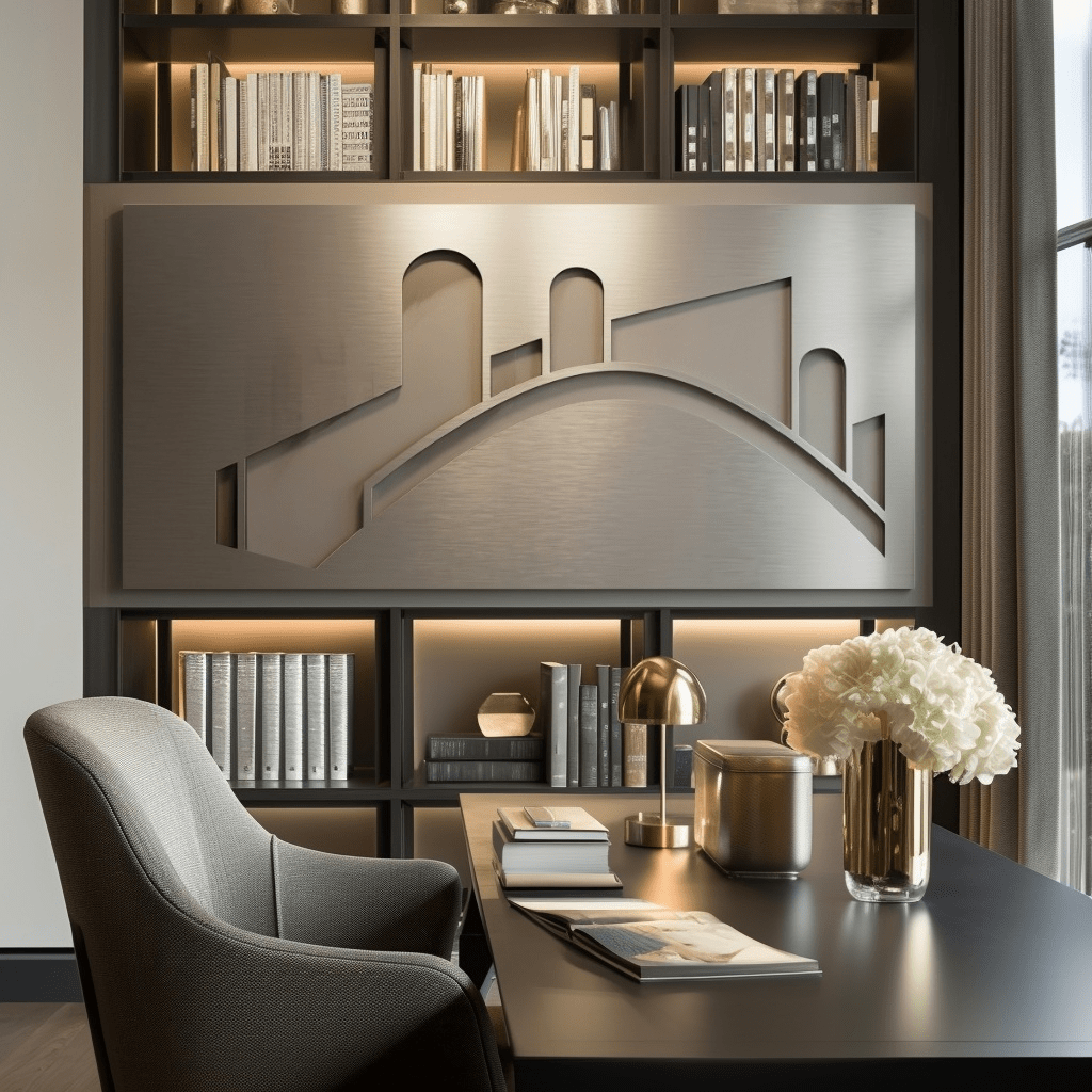 The Formwork - Metal Wall Art - Benton Lane Home - Carbon Designs