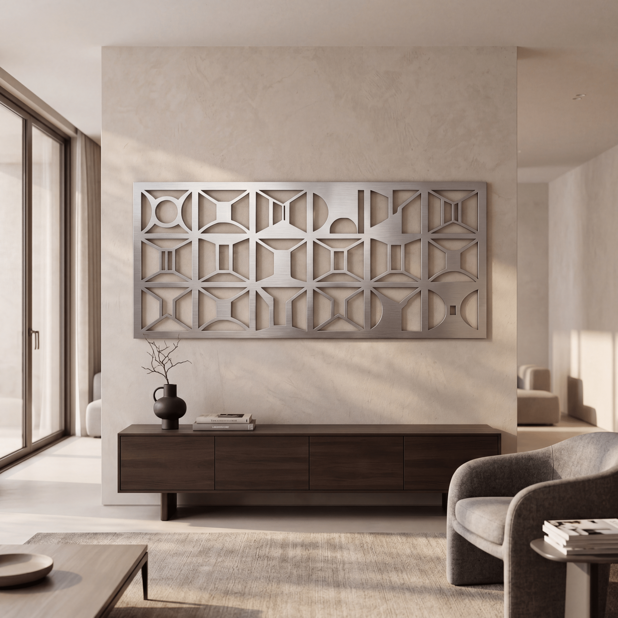 The Framework - Metal Wall Art - Benton Lane Home - Carbon Designs