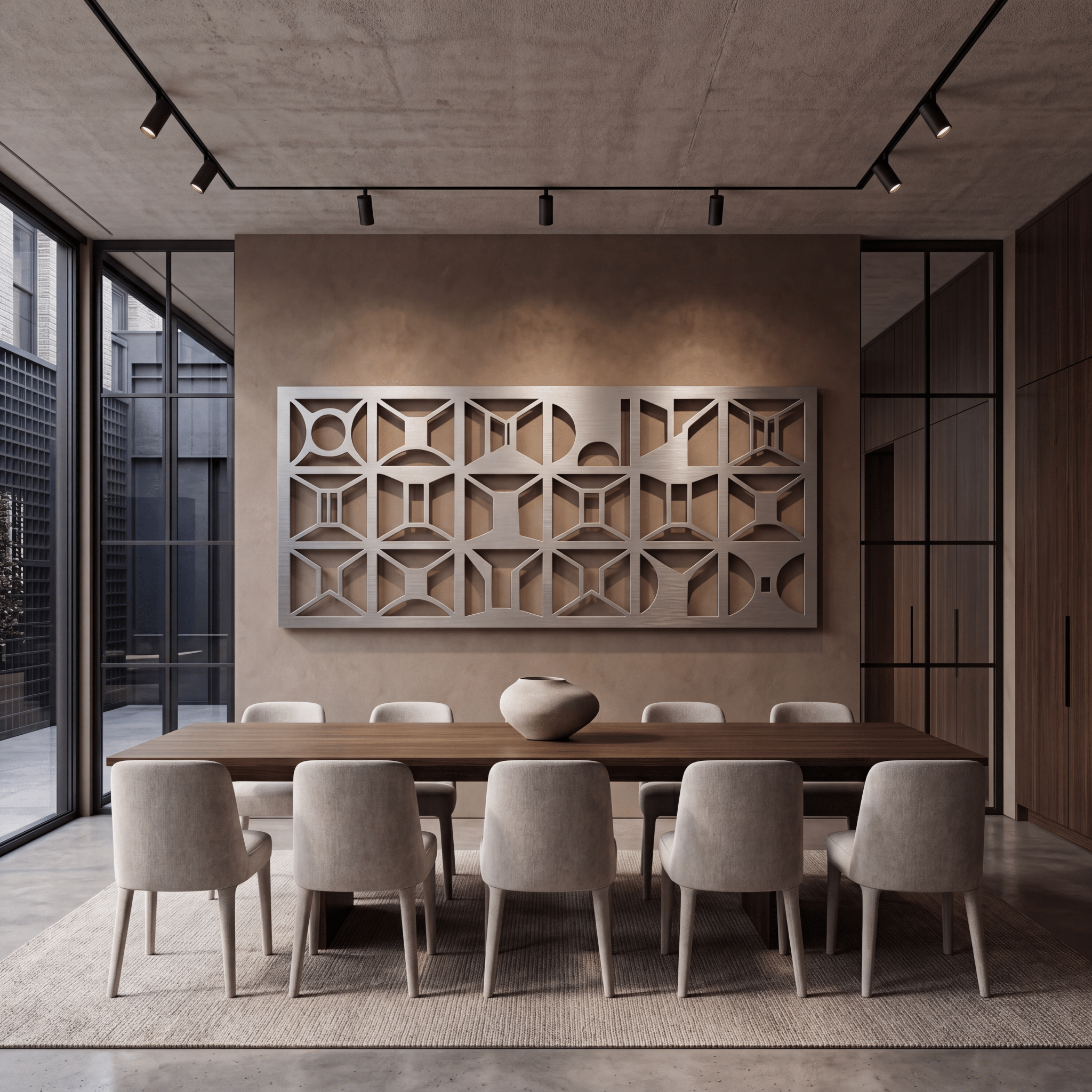 The Framework - Metal Wall Art - Benton Lane Home - Carbon Designs
