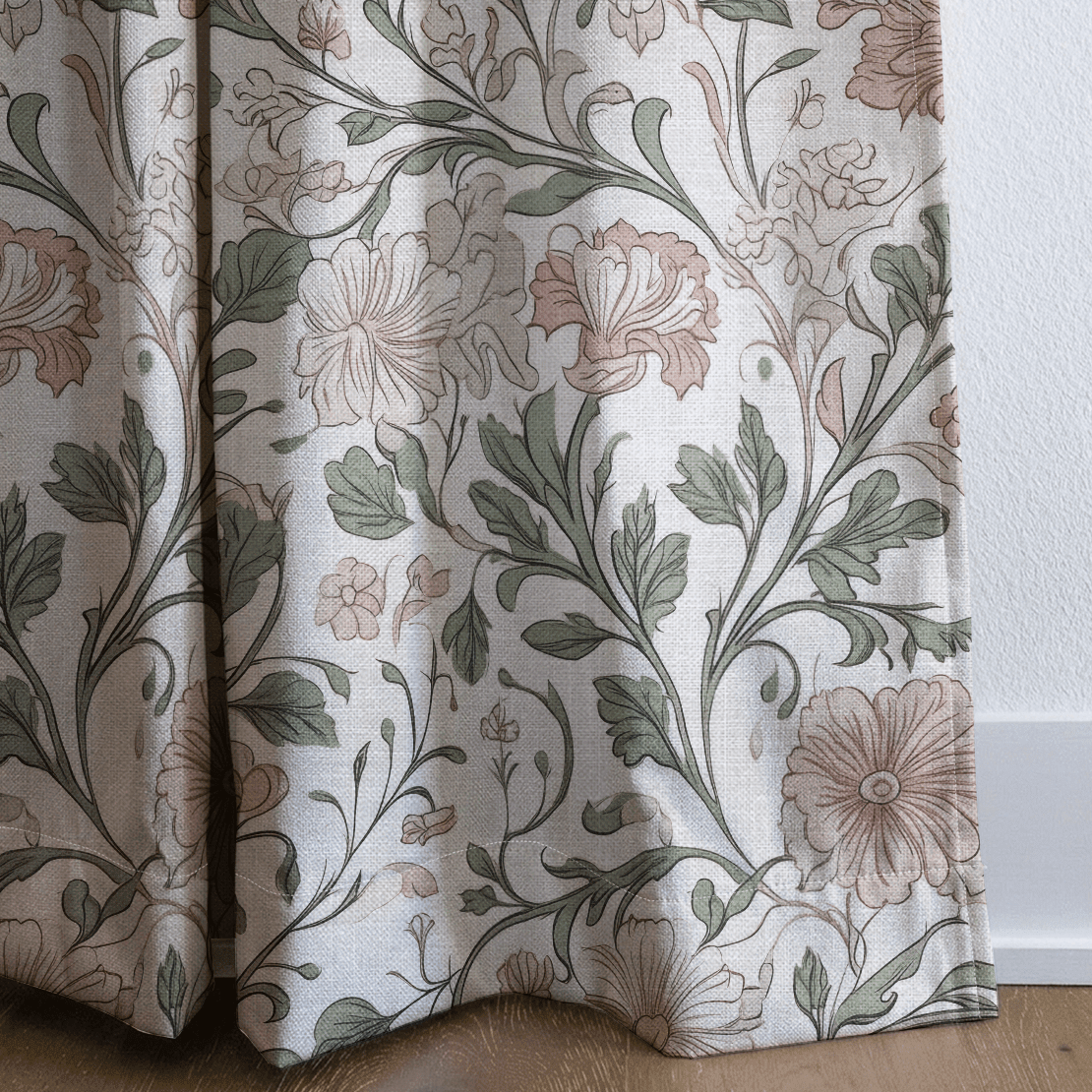 The Garden Gate - Drapery - Benton Lane Home - Lemon Park