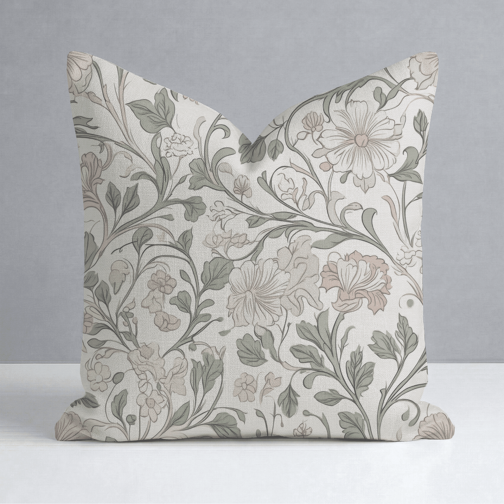 The Garden Gate Throw Pillow - Benton Lane Home - Lemon Park