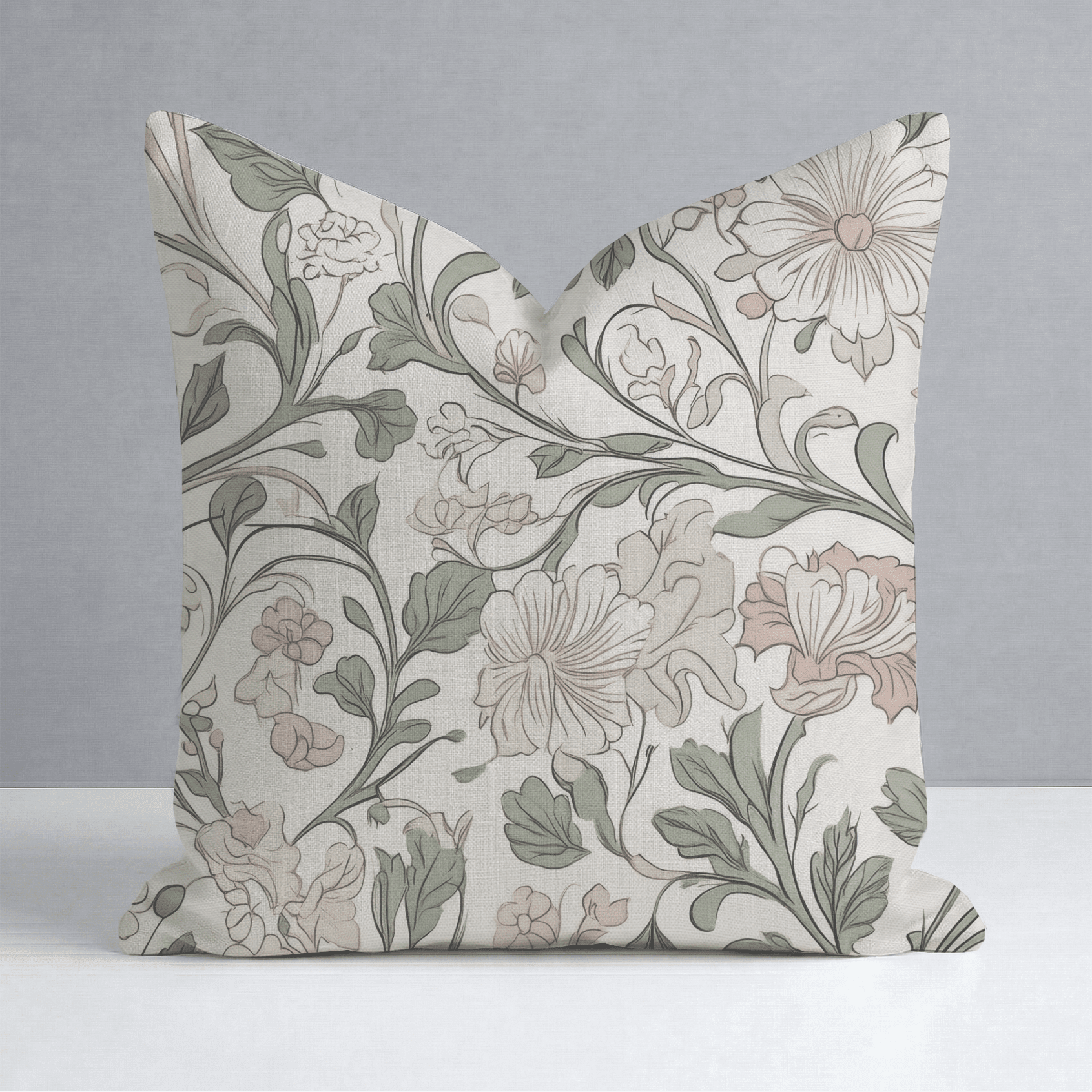 The Garden Gate Throw Pillow - Benton Lane Home - Lemon Park