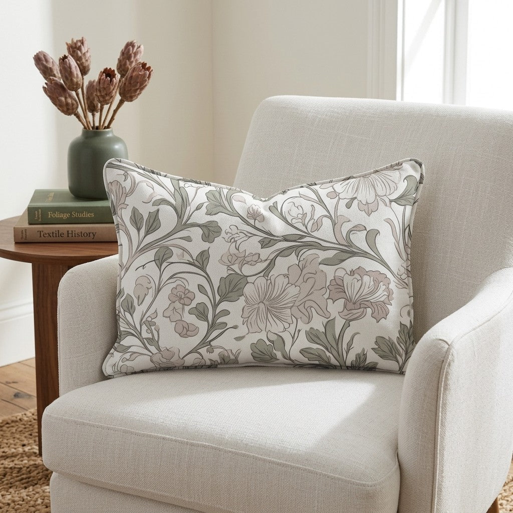 The Garden Gate Throw Pillow - Benton Lane Home - Lemon Park