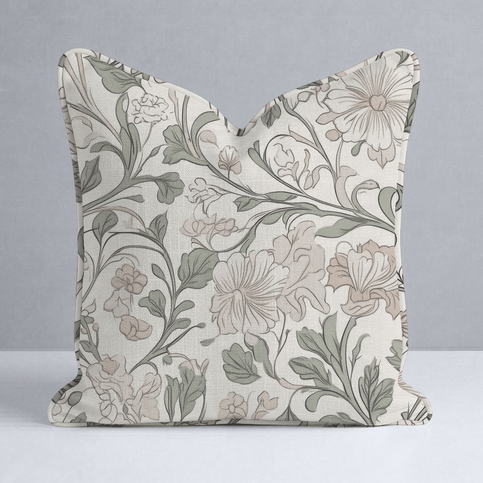 The Garden Gate Throw Pillow - Benton Lane Home - Lemon Park
