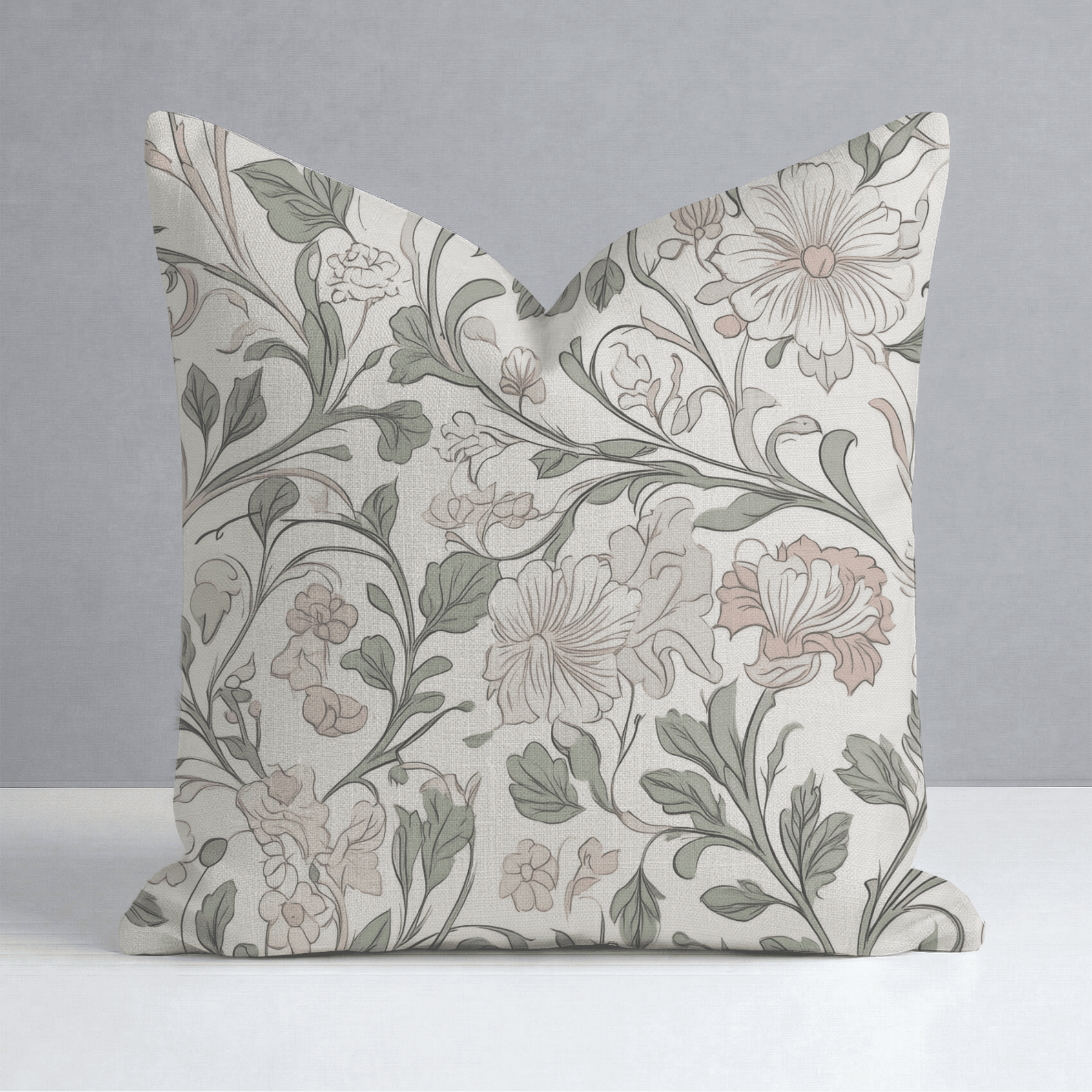 The Garden Gate Throw Pillow - Benton Lane Home - Lemon Park