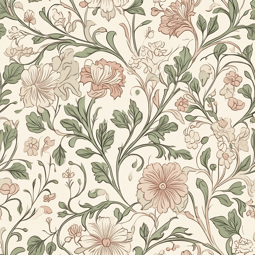 The Garden Gate Wallpaper - Benton Lane Home - Lemon Park