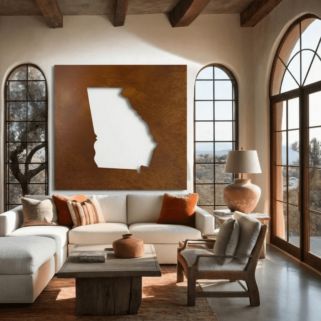 The Georgia - Metal Wall Art - Benton Lane Home - Anthem Classic