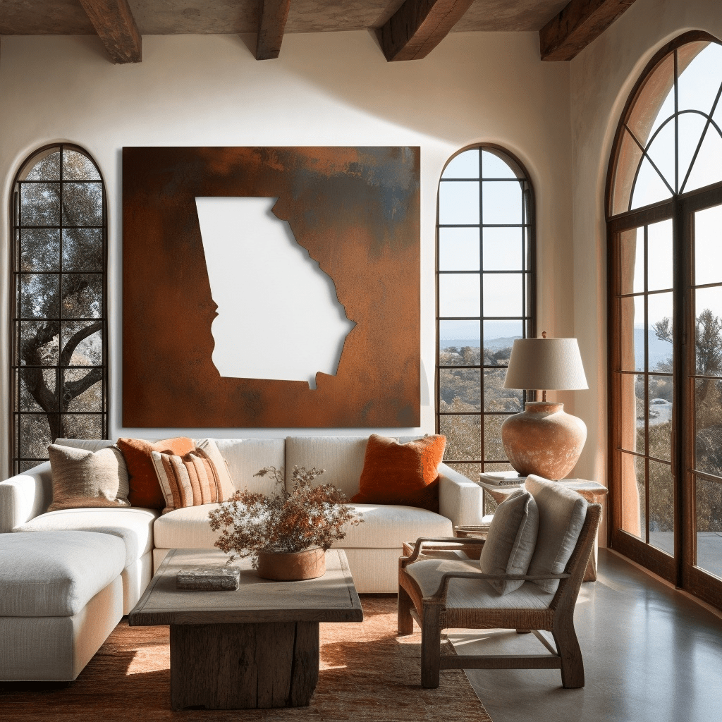 The Georgia - Metal Wall Art - Benton Lane Home - Anthem Classic