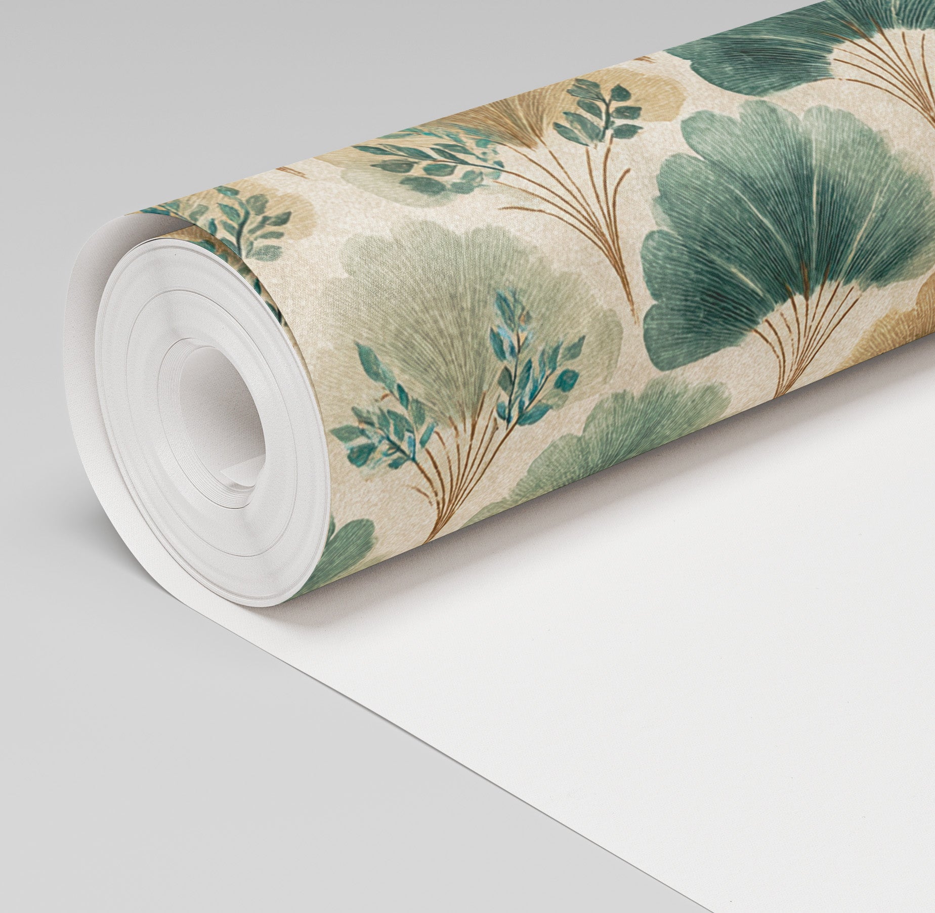 The Gingko Walk Wallpaper - Benton Lane Home - Painted Paper