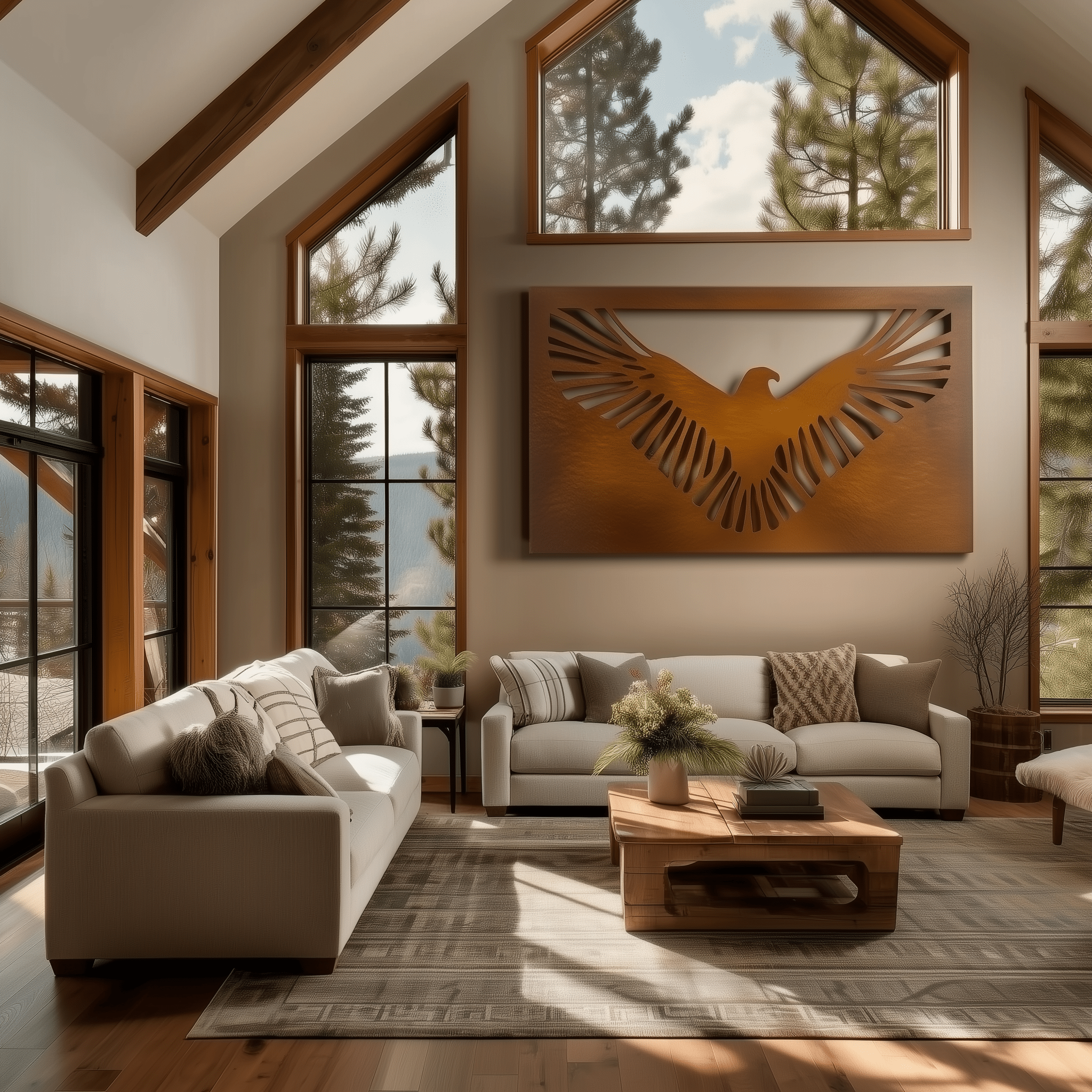 The Golden Eagle - Metal Wall Art - Benton Lane Home - Anthem Classic