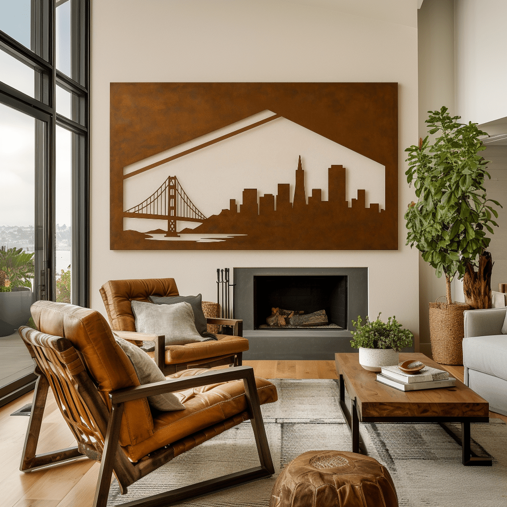 The Golden Gate - Metal Wall Art - Benton Lane Home - Anthem Classic