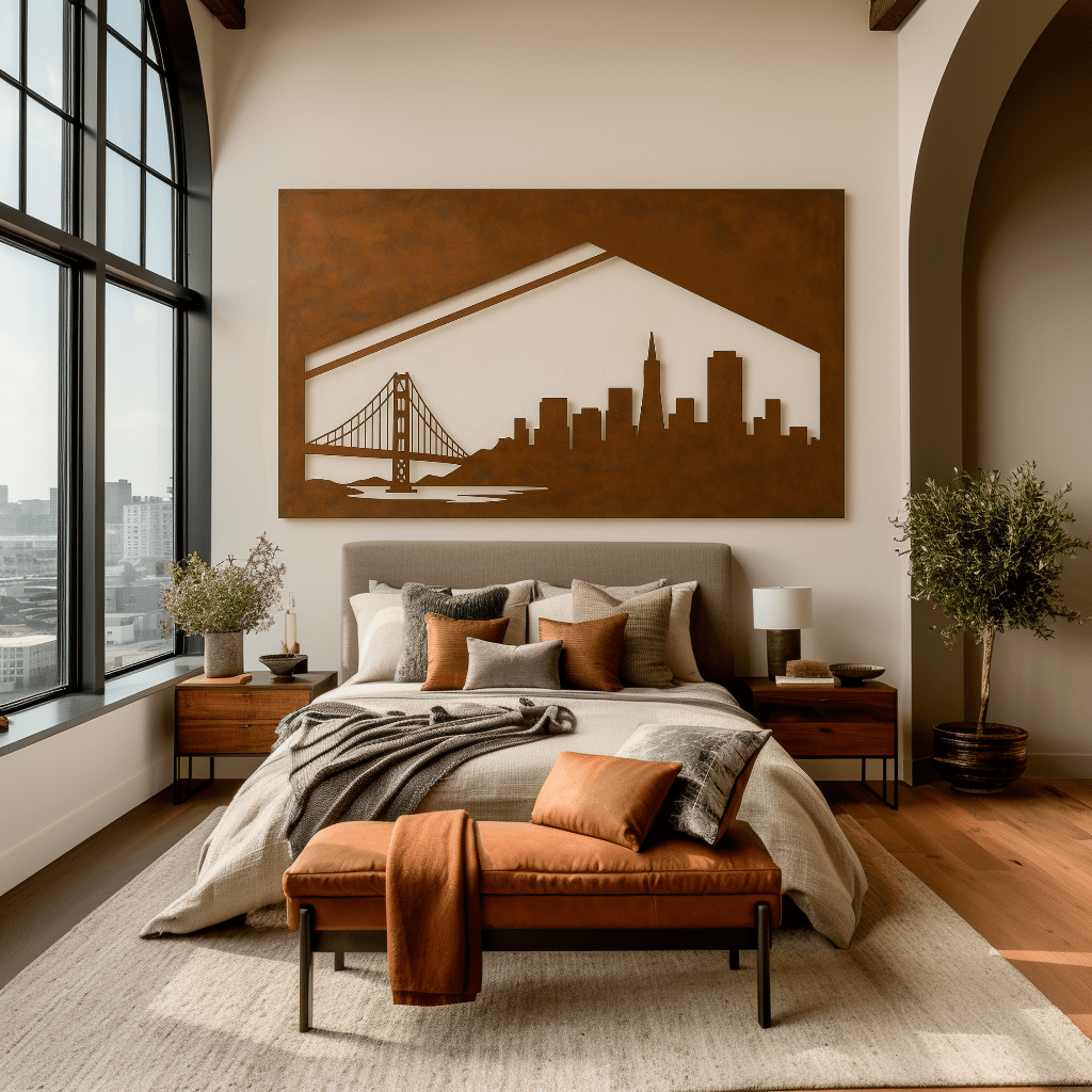The Golden Gate - Metal Wall Art - Benton Lane Home - Anthem Classic