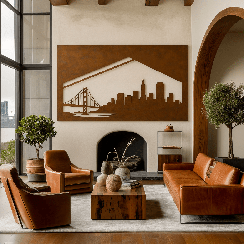 The Golden Gate - Metal Wall Art - Benton Lane Home - Anthem Classic