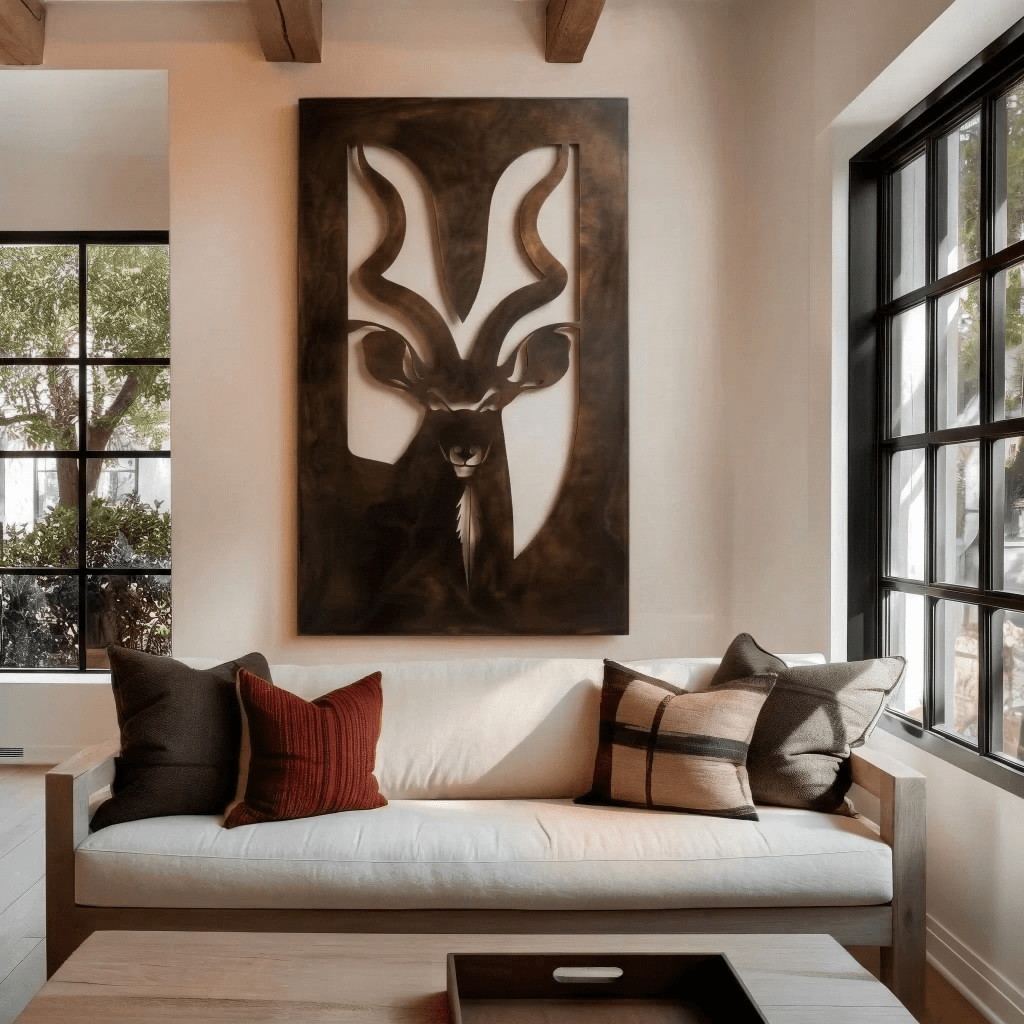 The Greater Kudu - Metal Wall Art - Benton Lane Home - Anthem Classic