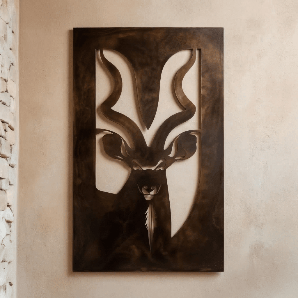 The Greater Kudu - Metal Wall Art - Benton Lane Home - Anthem Classic