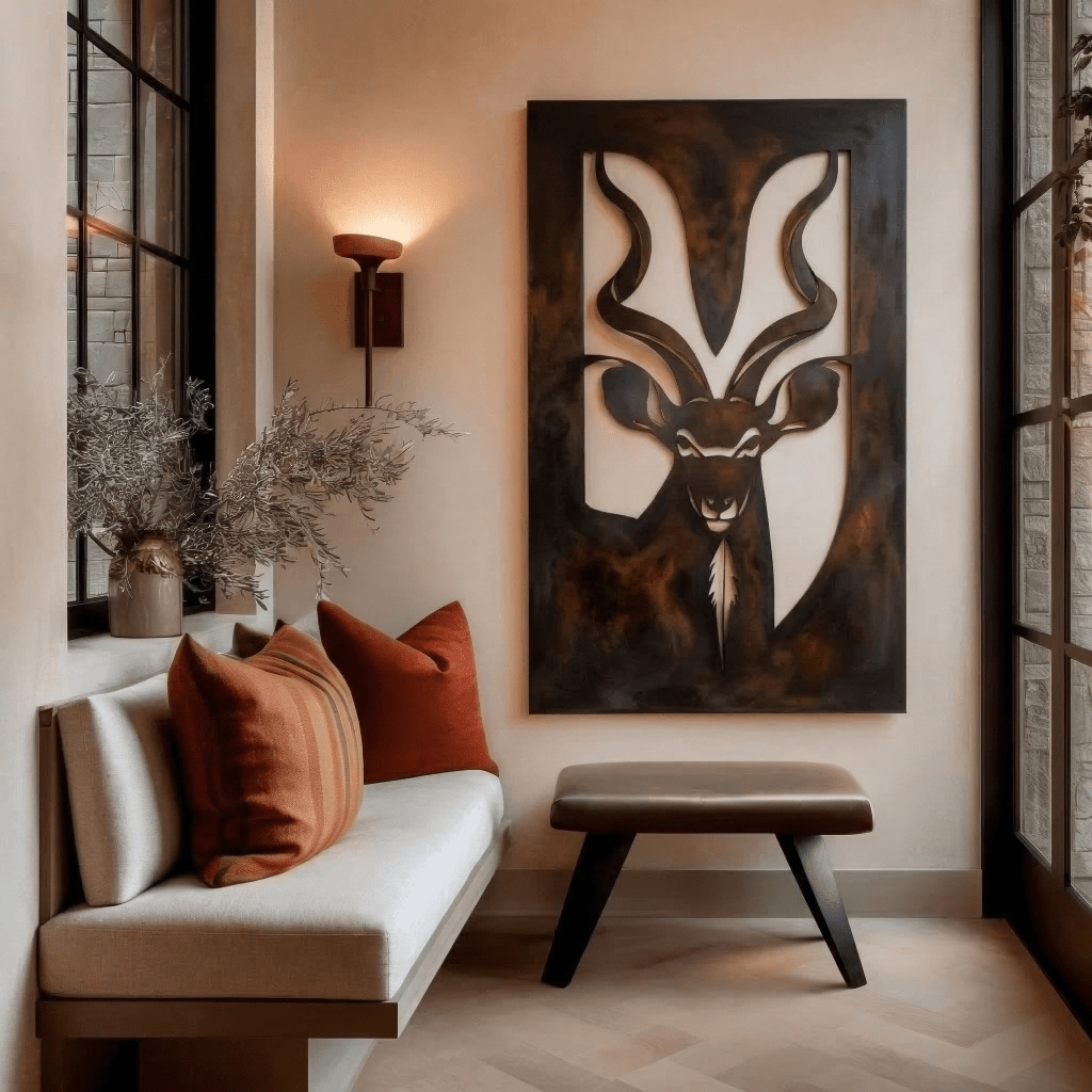The Greater Kudu - Metal Wall Art - Benton Lane Home - Anthem Classic