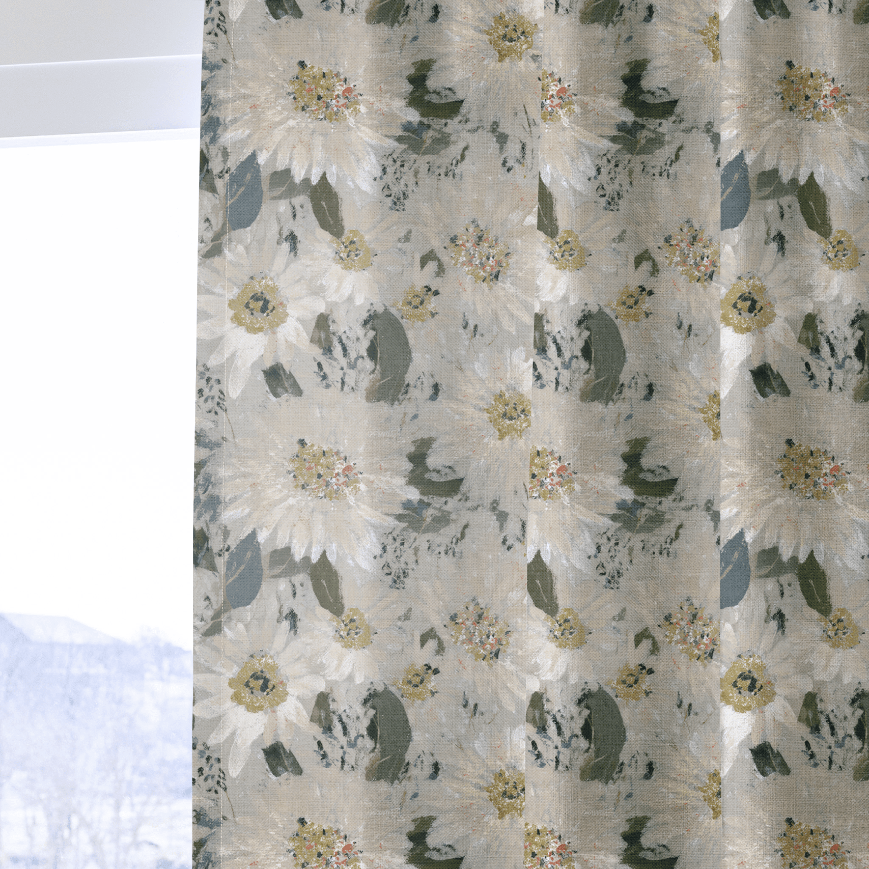 The Grey Meadow - Drapery - Benton Lane Home - Lemon Park