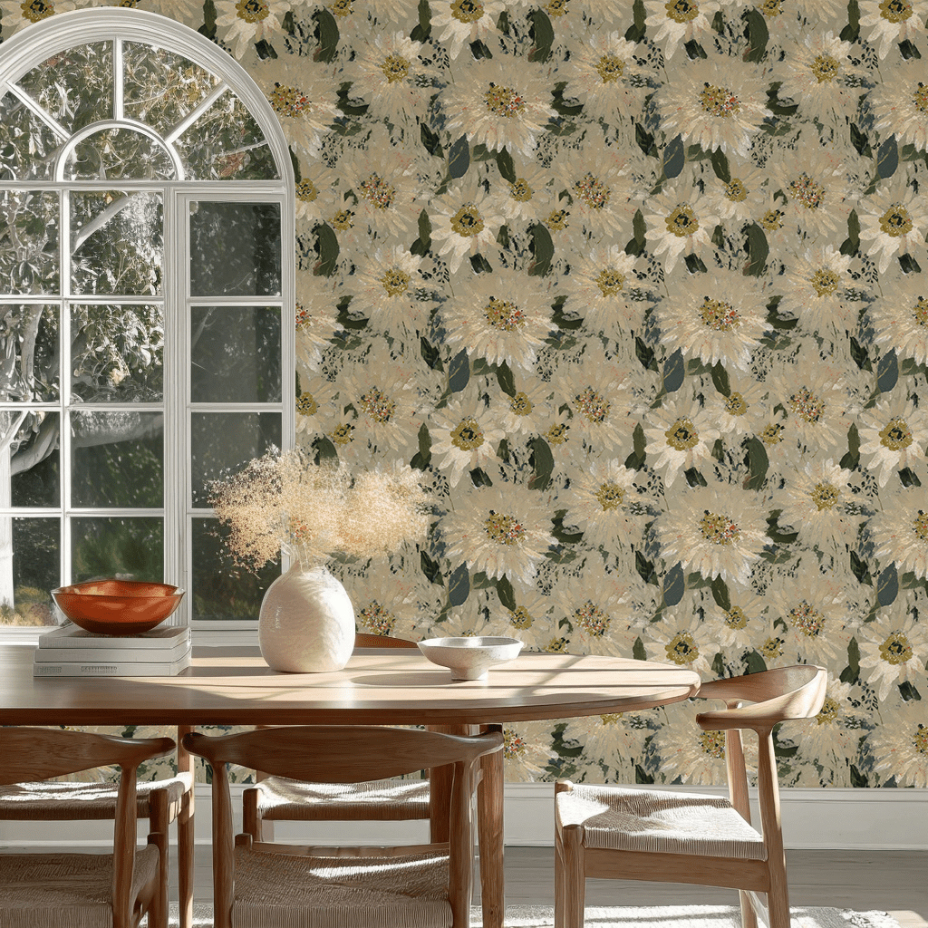 The Grey Meadow Wallpaper - Benton Lane Home - Lemon Park
