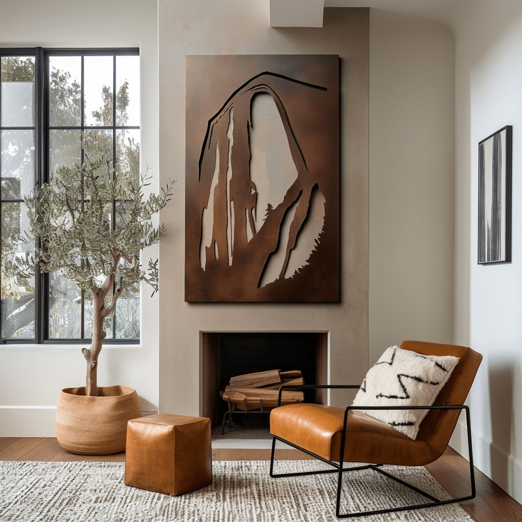 The Half Dome - Metal Wall Art - Oxide - Benton Lane Home - Anthem Classic