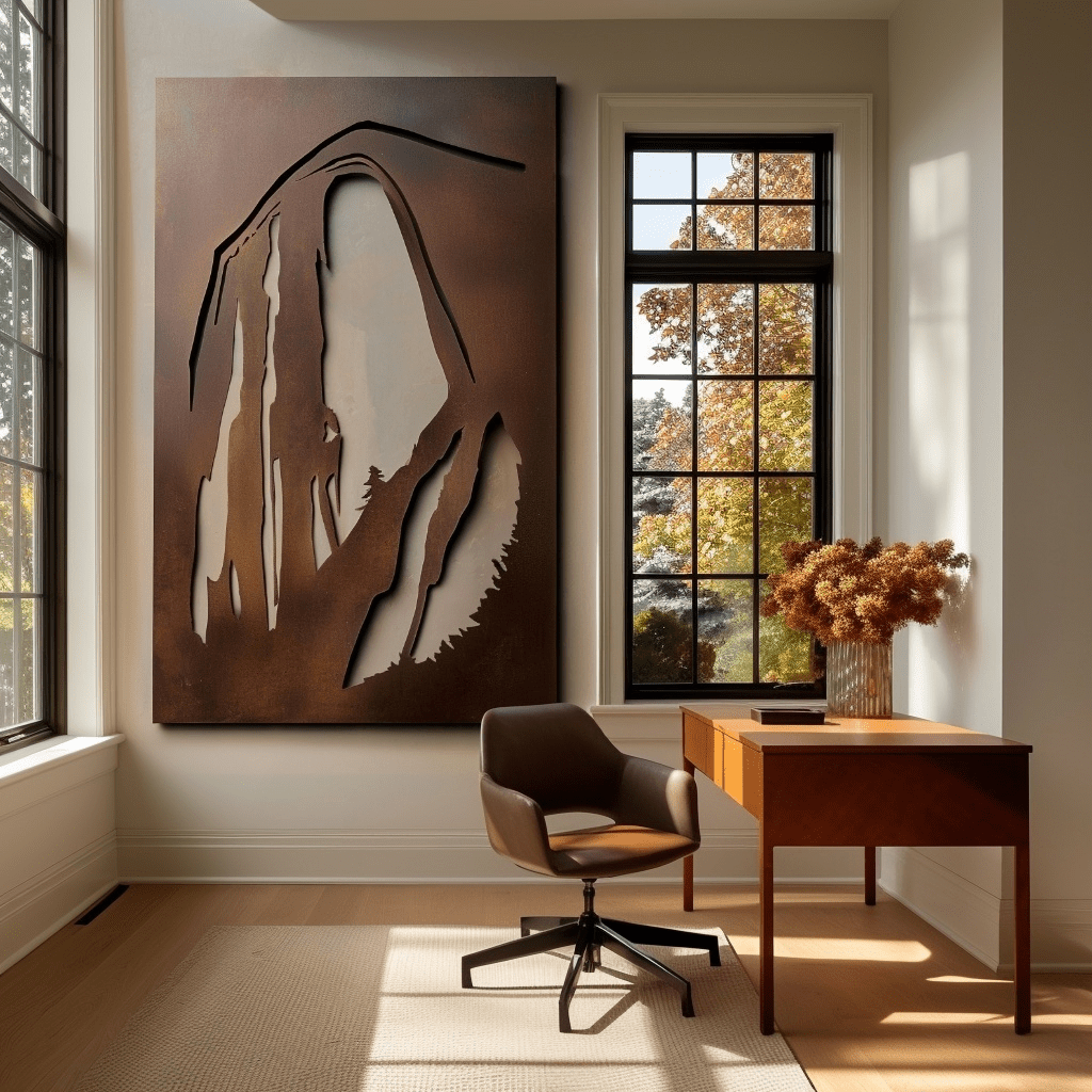 The Half Dome - Metal Wall Art - Oxide - Benton Lane Home - Anthem Classic