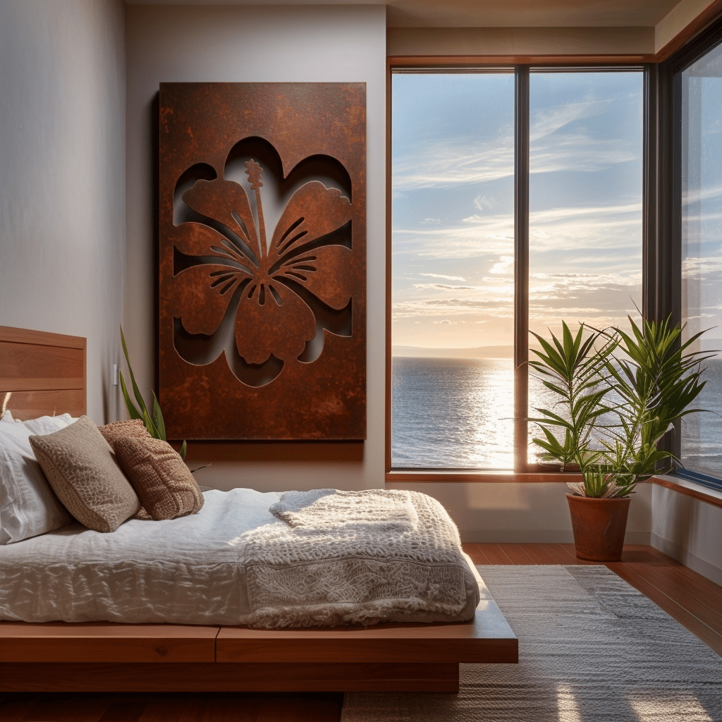 The Hawaii Hibiscus - Metal Wall Art - Benton Lane Home - Anthem Classic