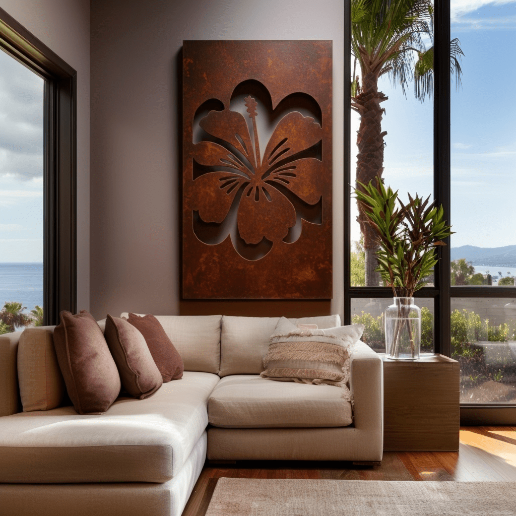 The Hawaii Hibiscus - Metal Wall Art - Benton Lane Home - Anthem Classic